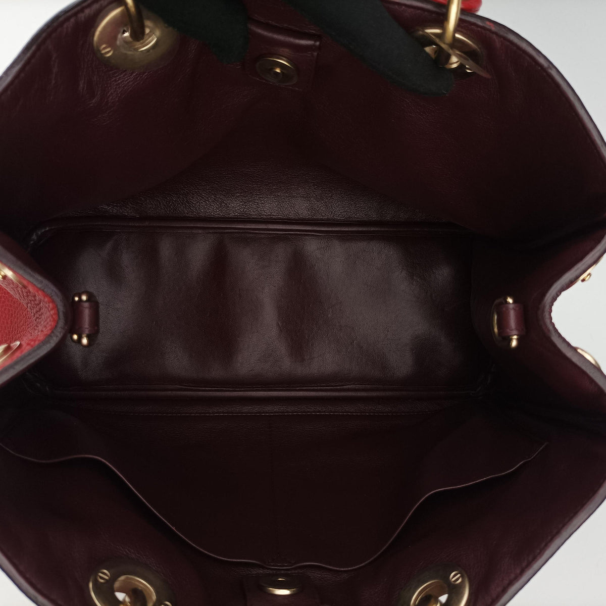 Diorissimo Red Leather ID-0126ディオリッシモ レッド レザー ID-0126
