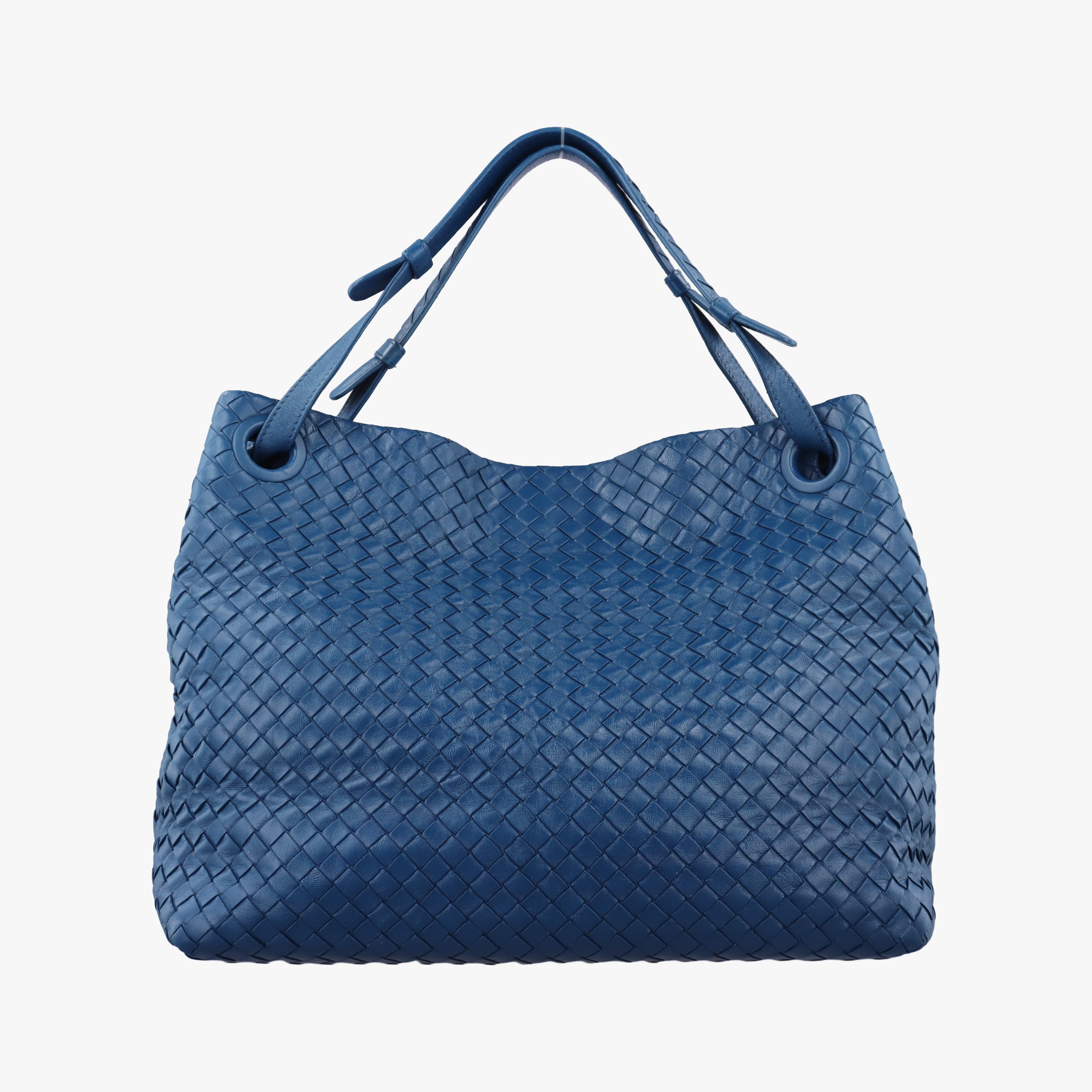 Garuda Intrecciato Blue lambskin 179320 B02918652Vガルダ イントレチャート ブルー ラムスキン 179320 B02918652V