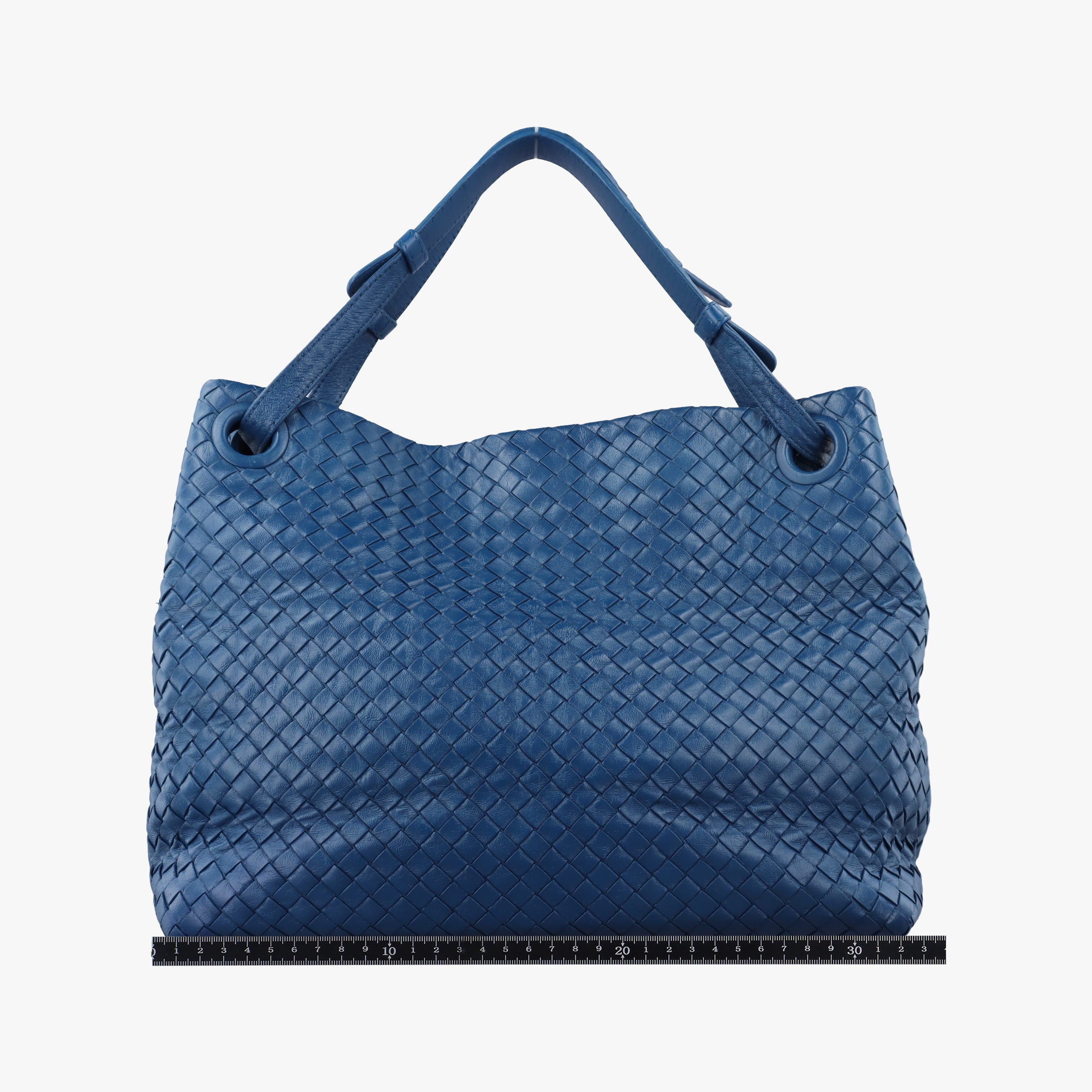 Garuda Intrecciato Blue lambskin 179320 B02918652Vガルダ イントレチャート ブルー ラムスキン 179320 B02918652V