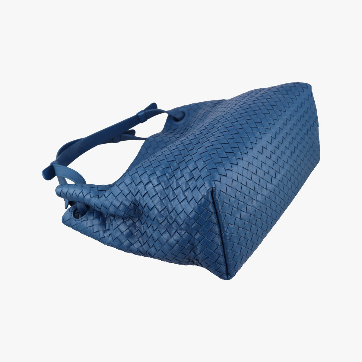 Garuda Intrecciato Blue lambskin 179320 B02918652Vガルダ イントレチャート ブルー ラムスキン 179320 B02918652V