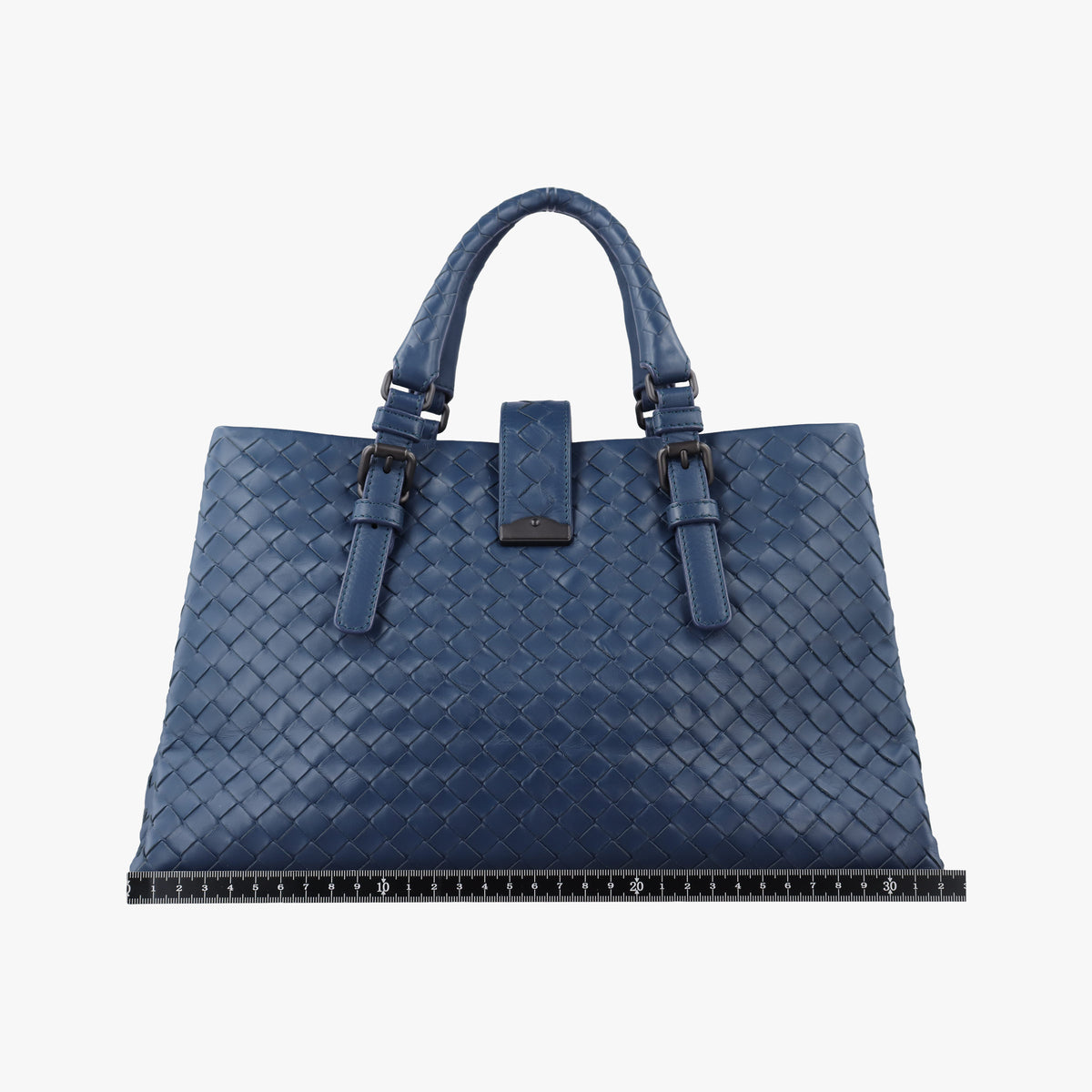 Roma Intrecciato Navy lambskin B06615315Vローマ イントレチャート ネイビー ラムスキン B06615315V
