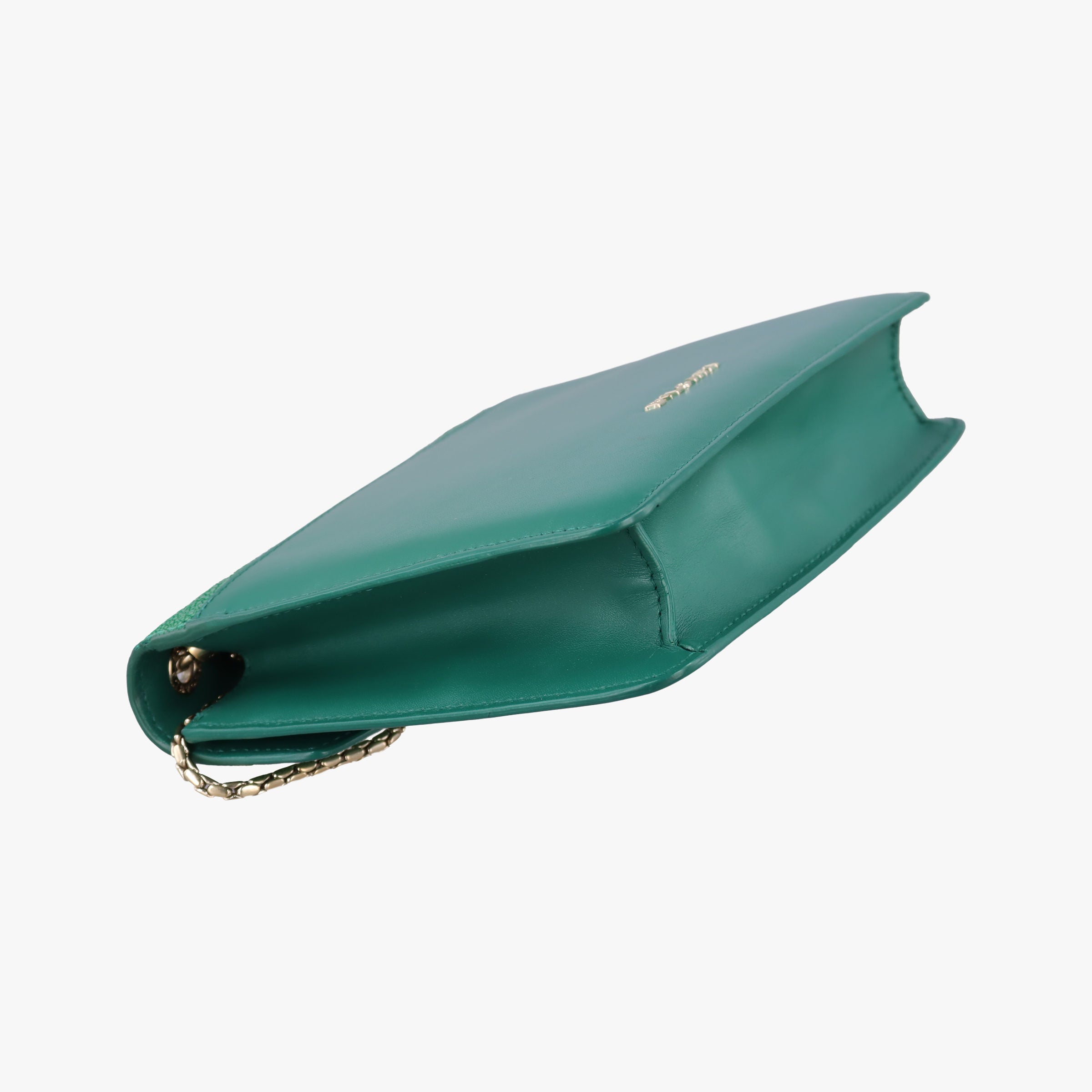 Serpenti Green Galuchat Skin×Leather EK.L17.37035セルペンティ グリーン ガルーシャスキン×レザー EK.L17.37035