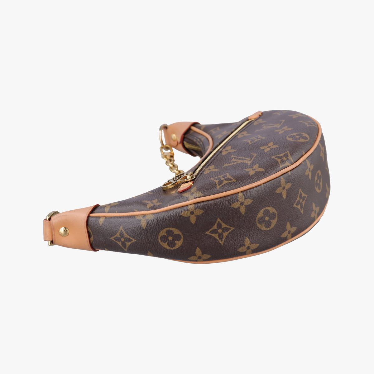 Pre-owned Louis Vuitton LOOP Brown×Beige Monogram Canvas M81098 shoulderbag | stylenewstar