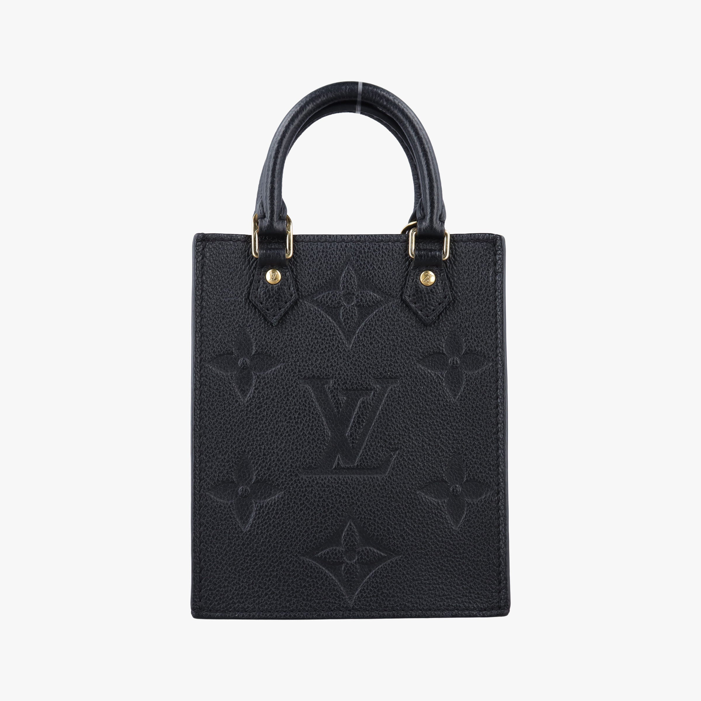 Petite Sac Plat Noir Monogram Empreinte M81417 IC Chipプティットサックプラ ノワール モノグラムアンプラント M81417 ICチップ