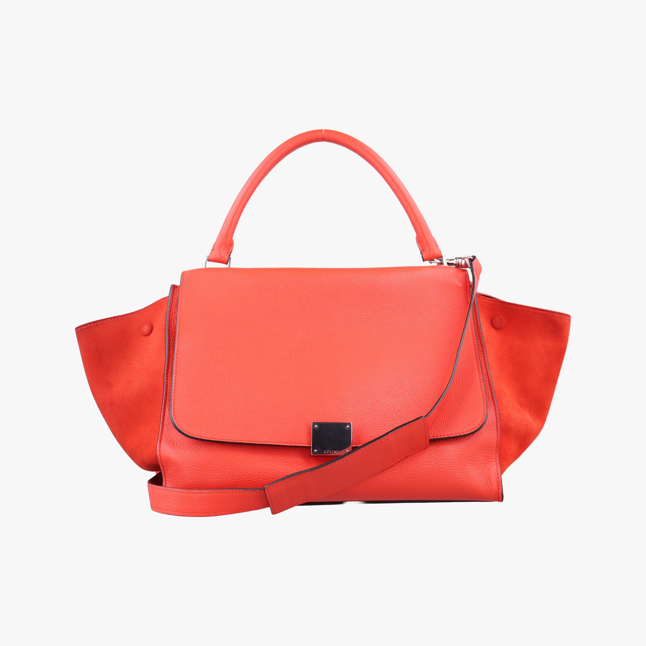 Trapeze Orange Suede×leather S-SN-1121 U-PA-0122トラペーズミディアム オレンジ スエード×レザー S-SN-1121 U-PA-0122