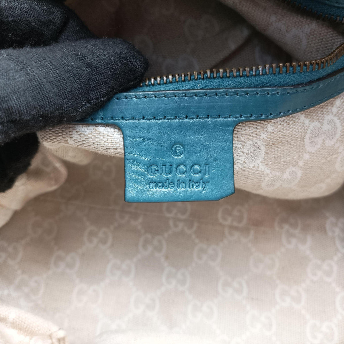 Soft Stirrup Blue Leather 296856 H014414701ソフト スターラップ ブルー レザー 296856 H014414701