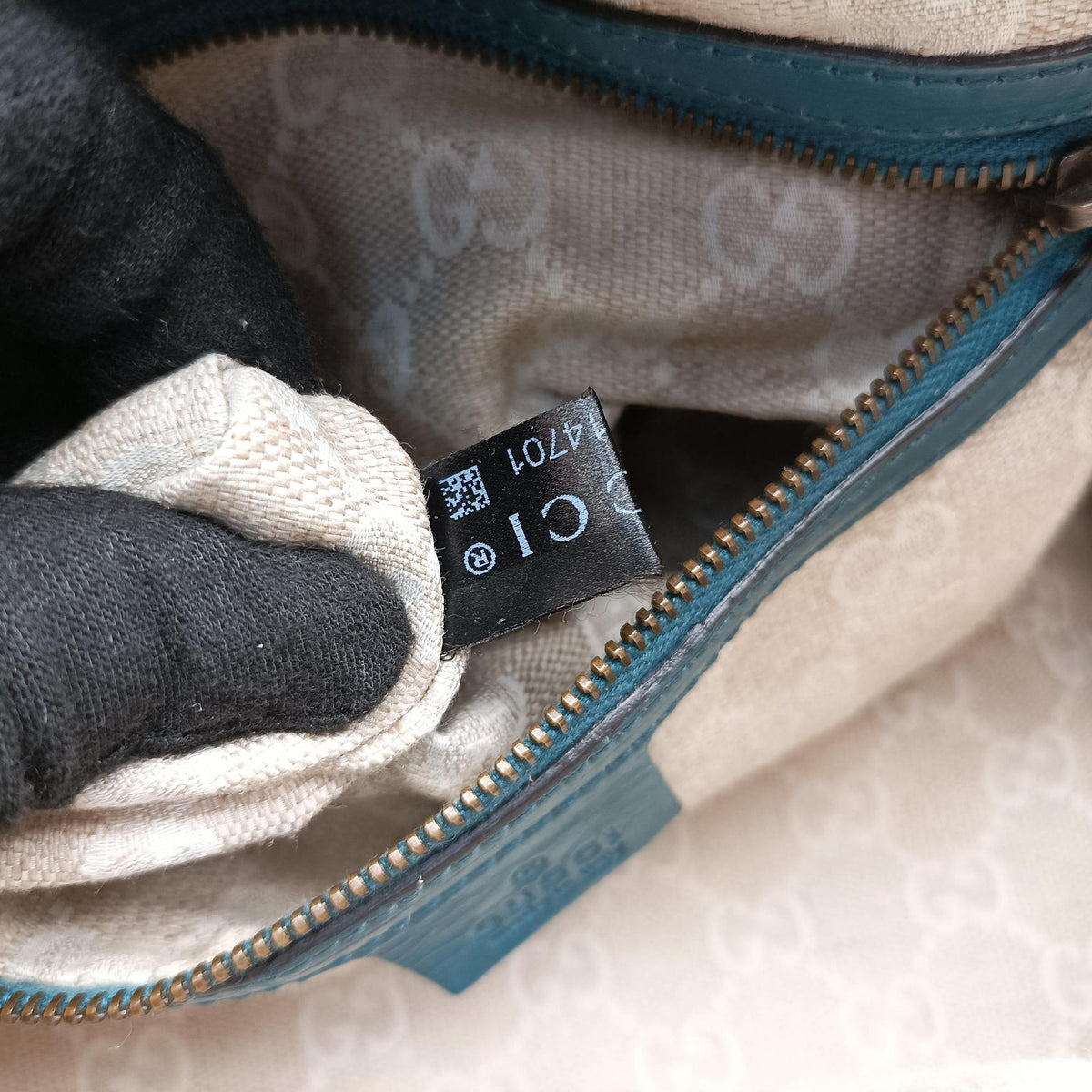 Soft Stirrup Blue Leather 296856 H014414701ソフト スターラップ ブルー レザー 296856 H014414701