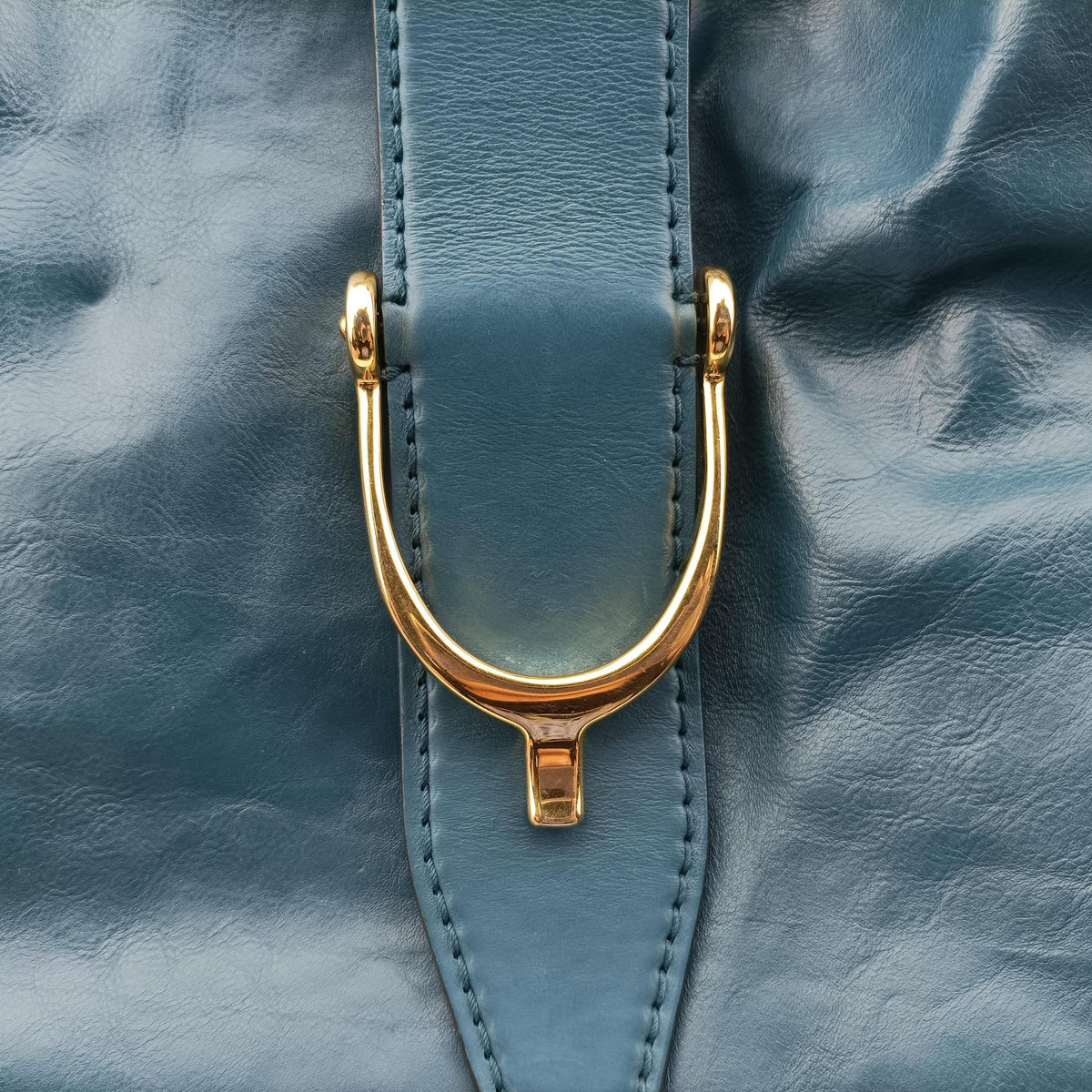 Soft Stirrup Blue Leather 296856 H014414701ソフト スターラップ ブルー レザー 296856 H014414701