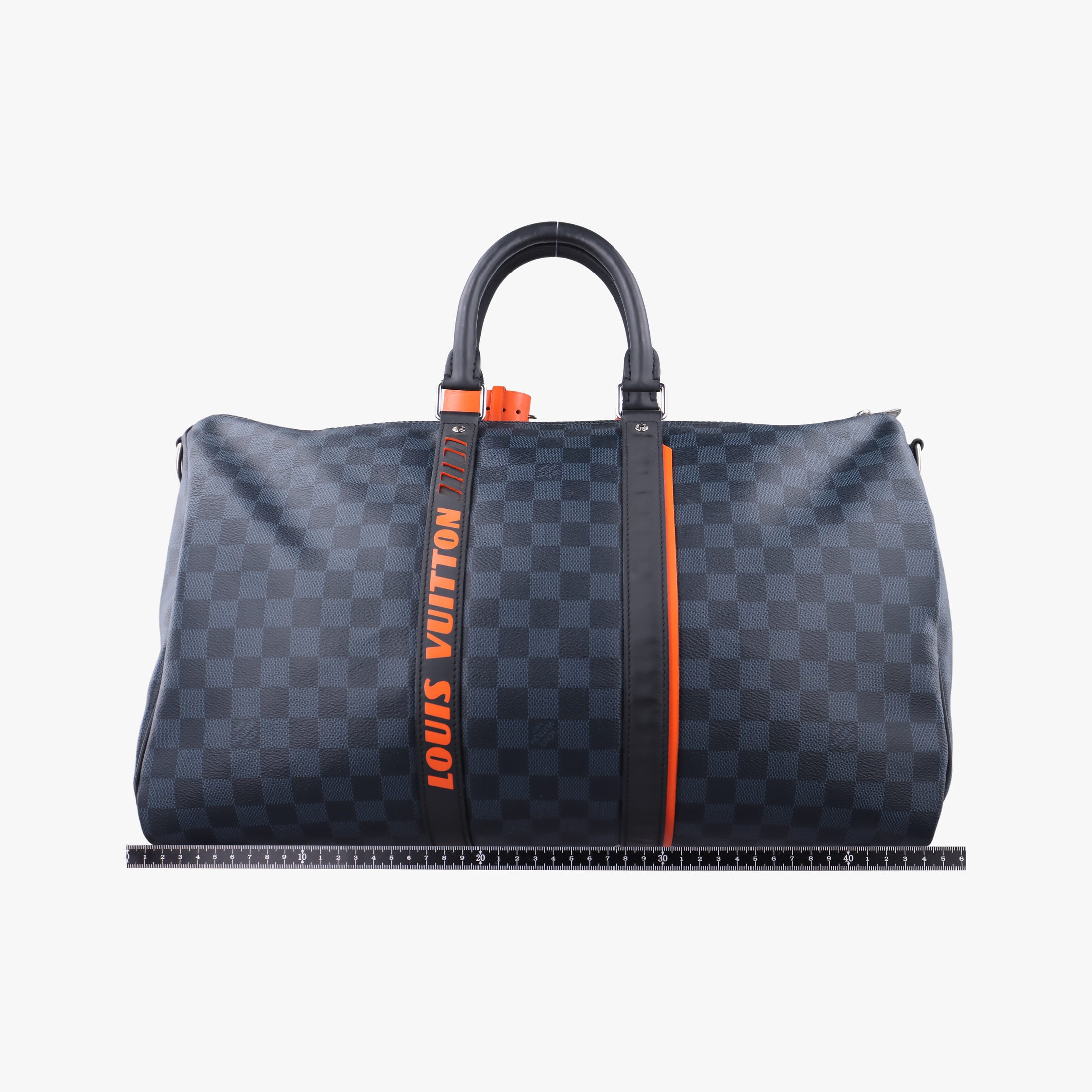 Keepall Bandouliere 45 Noir Damier Graphite N40166 DR1179 IC Chipキーポルバンドリエール45 ノワール ダミエグラフィット N40166 DR1179 ICチップ