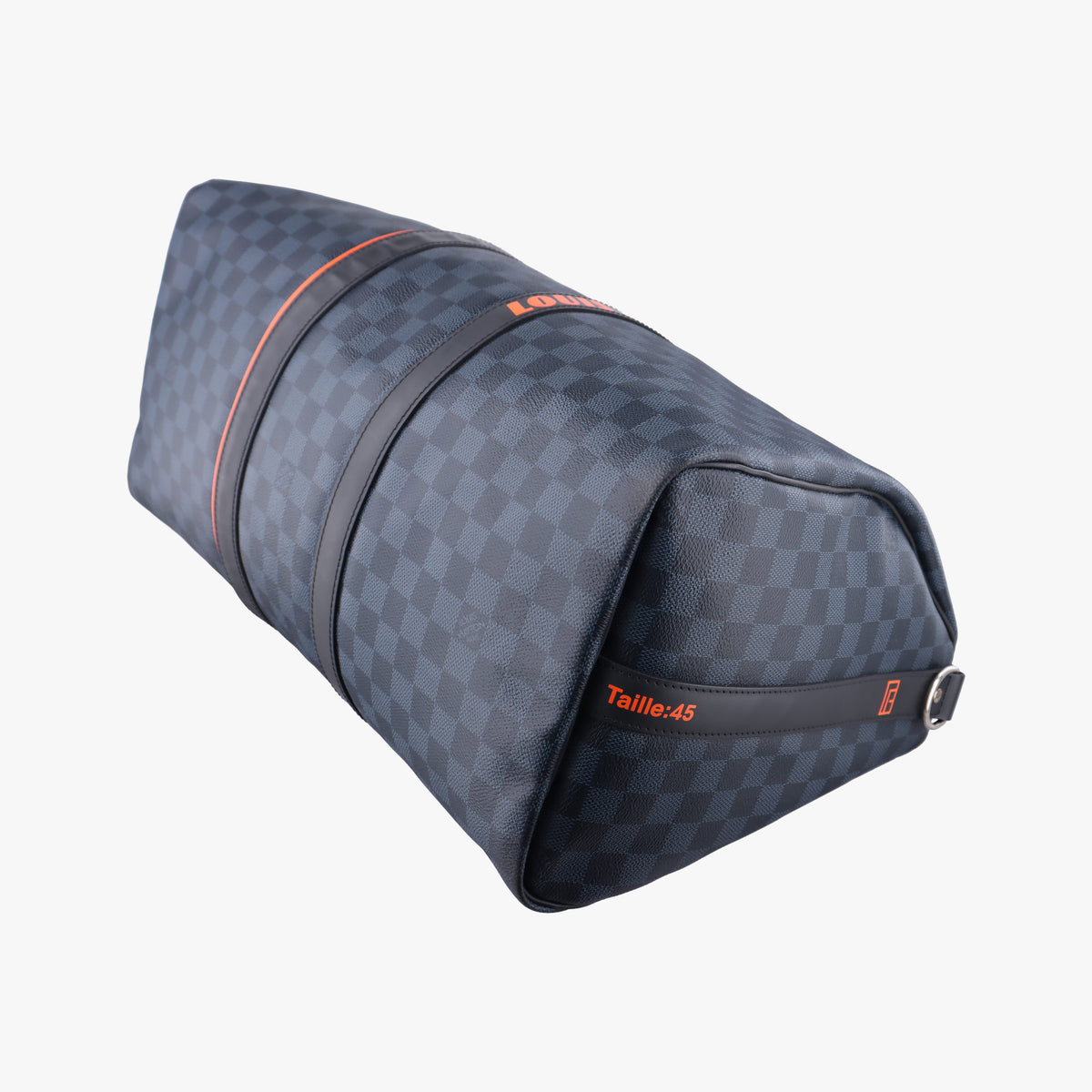 Keepall Bandouliere 45 Noir Damier Graphite N40166 DR1179 IC Chipキーポルバンドリエール45 ノワール ダミエグラフィット N40166 DR1179 ICチップ
