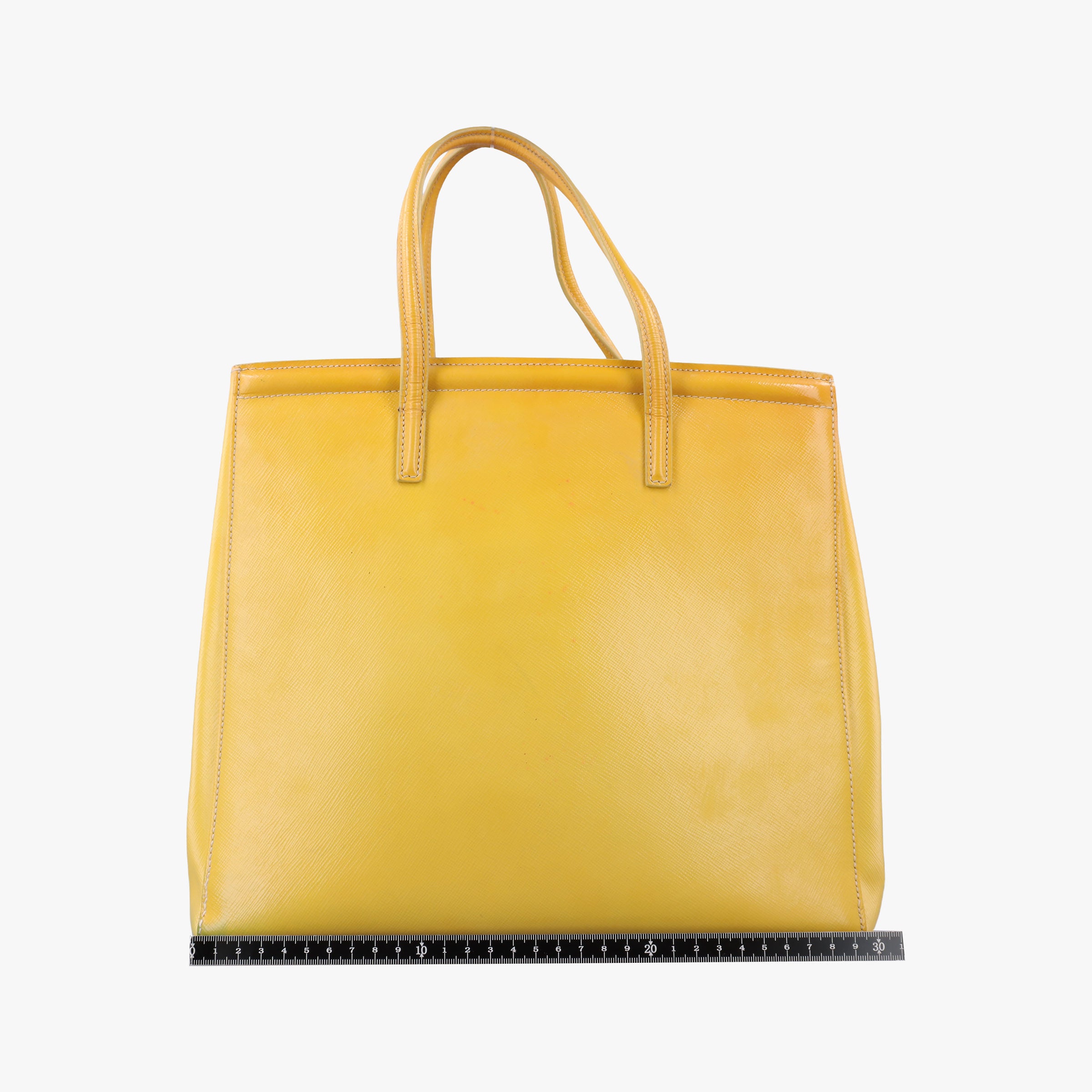 Parabole Tote Yellow SAFFIANO Leather BN2411 7 Bパラボラトート イエロー サフィアーノレザー BN2411 7 B