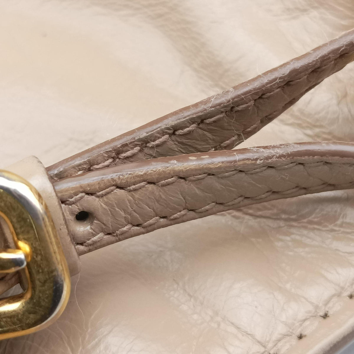 Vitello Shine Argilla Beige Leather 7/R 165カーフシャインクレイ ベージュ レザー 7/R 165