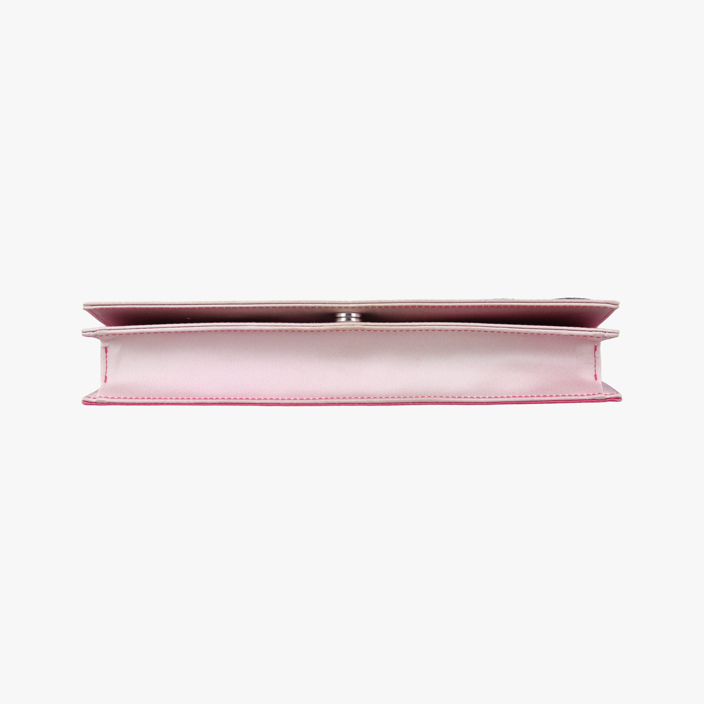 Christian Dior Parfums Promotional Clutch Pouch Pink Satin 11-MA-0145ディオール ノベルティ 2つ折りクラッチポーチ ピンク サテン 11-MA-0145