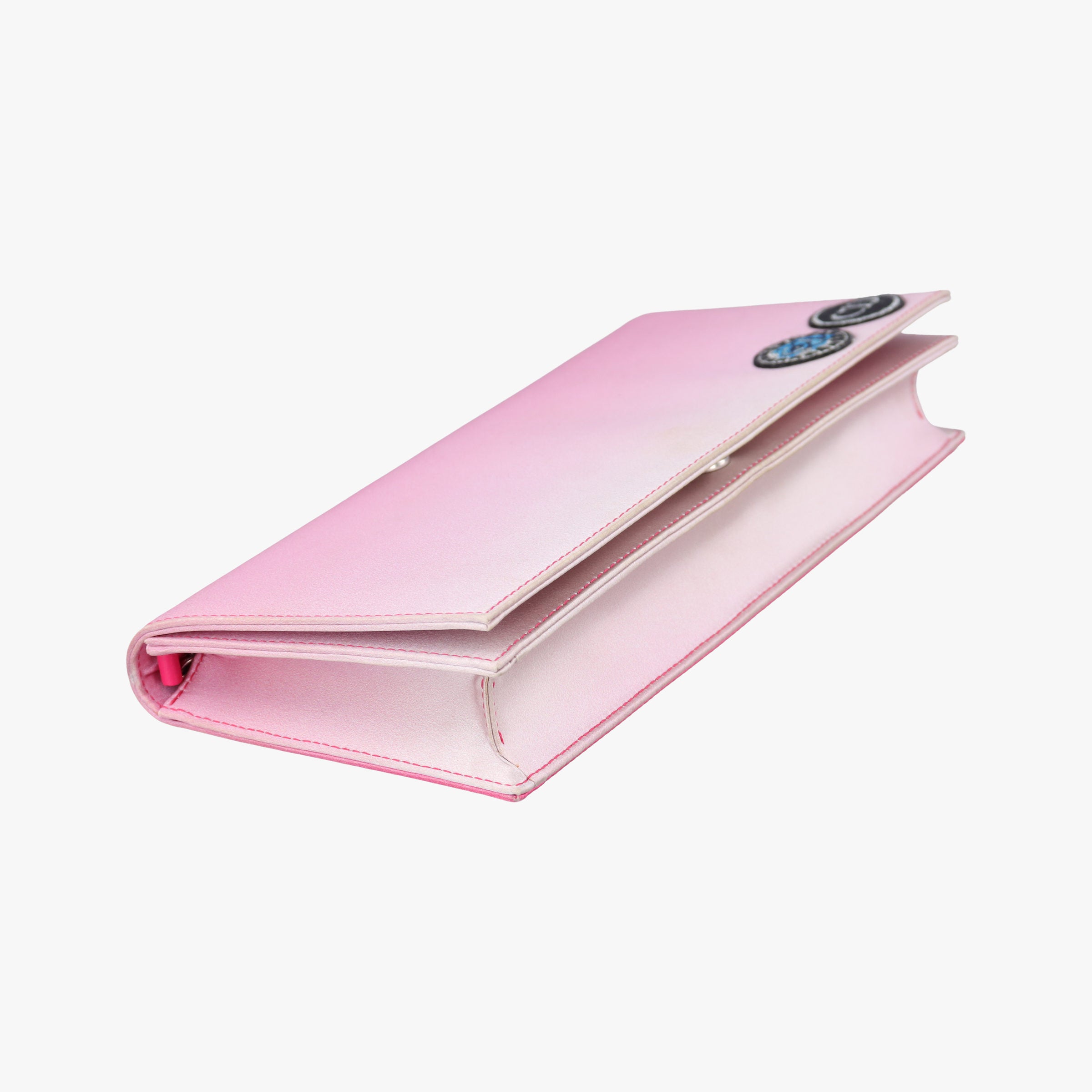 Christian Dior Parfums Promotional Clutch Pouch Pink Satin 11-MA-0145ディオール ノベルティ 2つ折りクラッチポーチ ピンク サテン 11-MA-0145