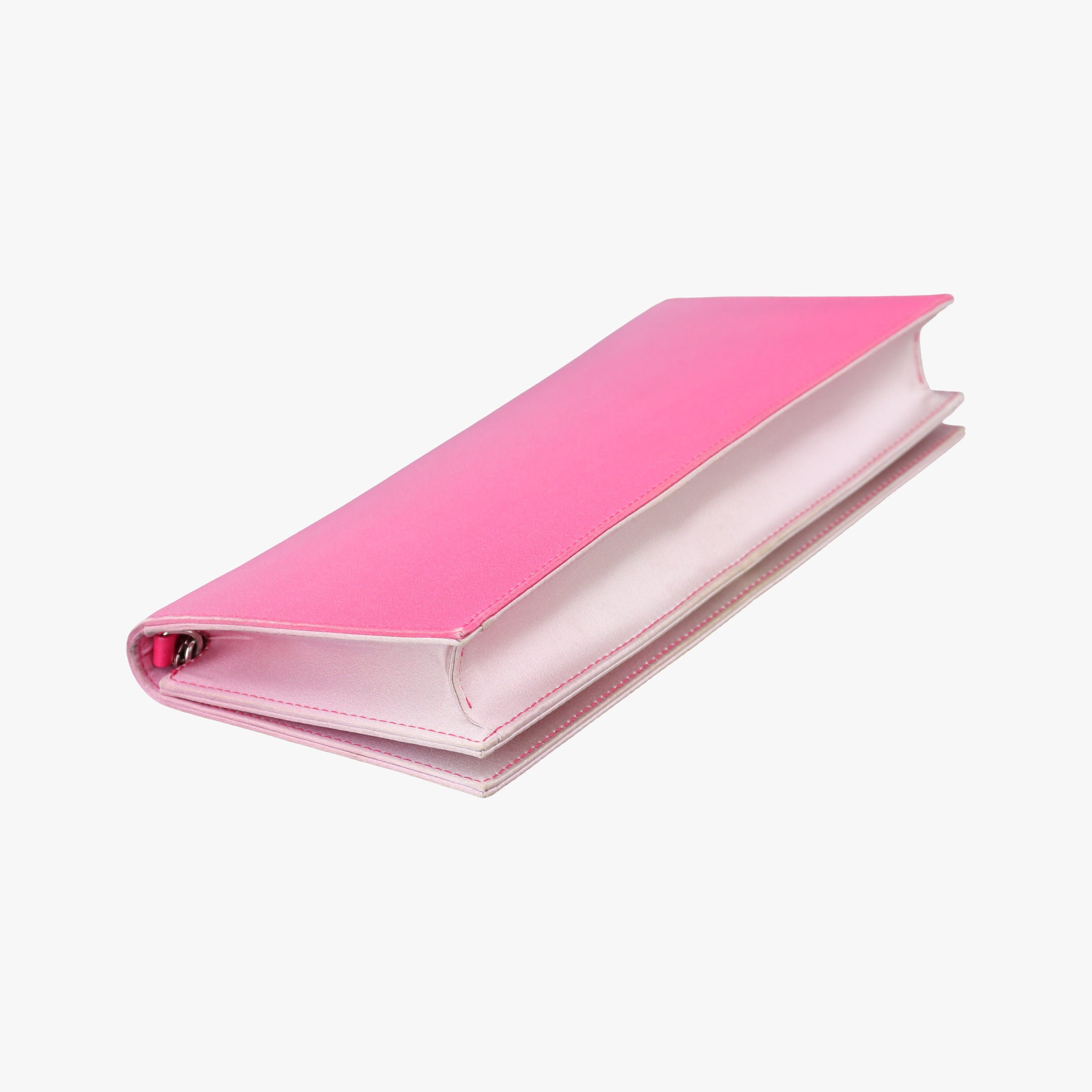 Christian Dior Parfums Promotional Clutch Pouch Pink Satin 11-MA-0145ディオール ノベルティ 2つ折りクラッチポーチ ピンク サテン 11-MA-0145