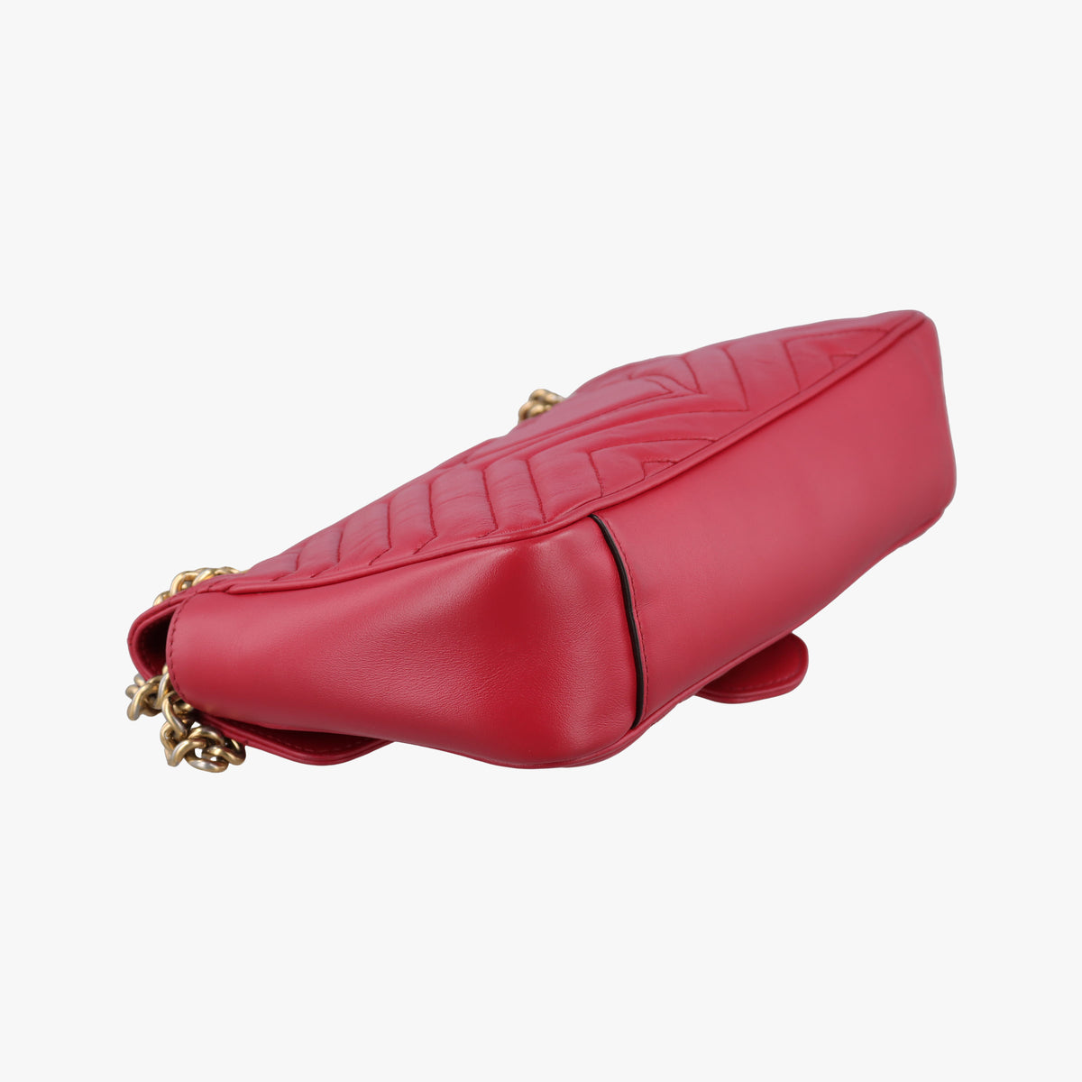 GG Marmont Red Leather 443497 G024674891GGマーモント レッド レザー 443497 G024674891