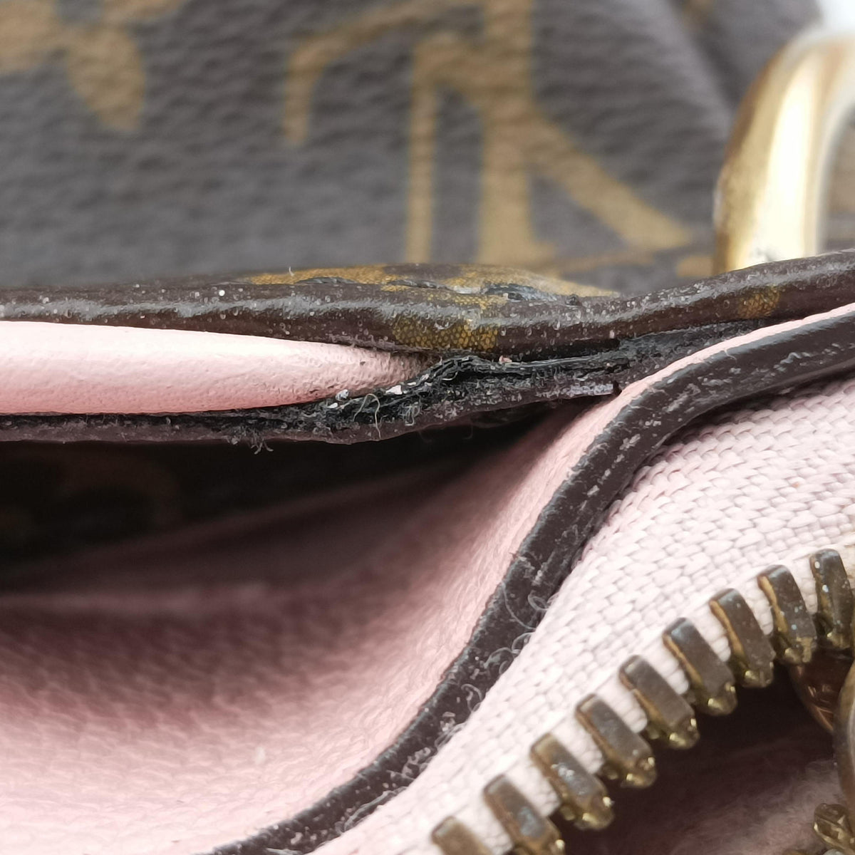 PALLAS BB Brown×Pink Monogram Canvas×calf leather M40464 SN2155パラス BB モノグラム/ブラウン×ピンク モノグラムキャンバス×カーフレザー M40464 SN2155