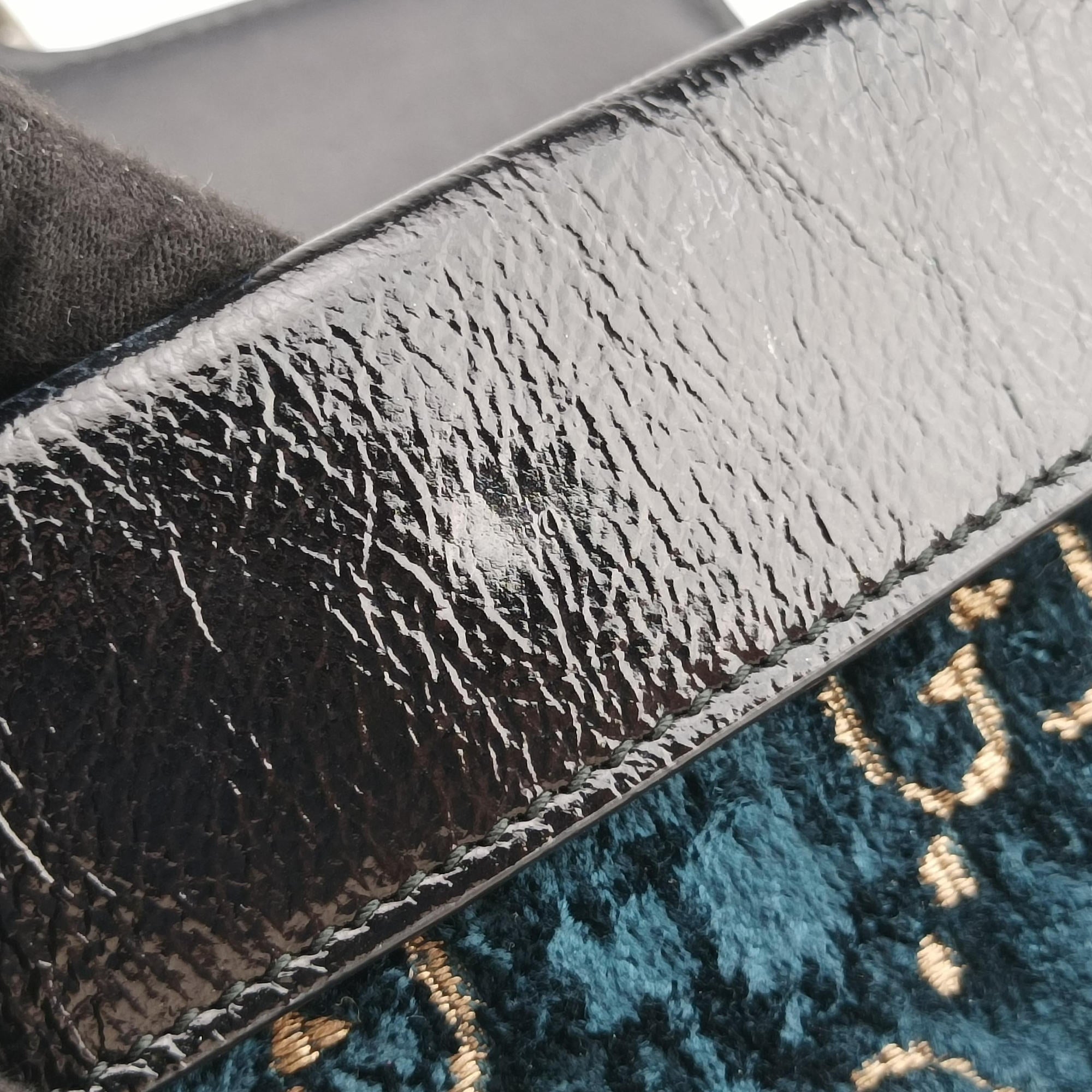 Dionysus Navy×Black velour 476432 ディオニュソス ネイビー×ブラック ベロア 476432