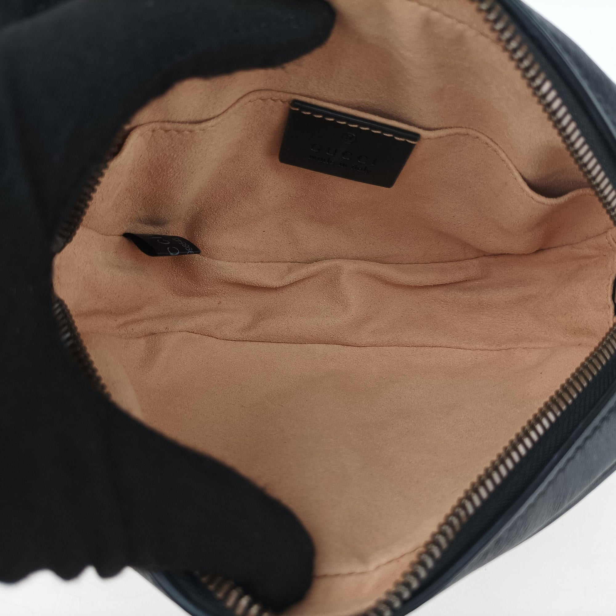 GG Marmont Black Leather 476434 D025998543GGマーモント ブラック レザー 476434 D025998543