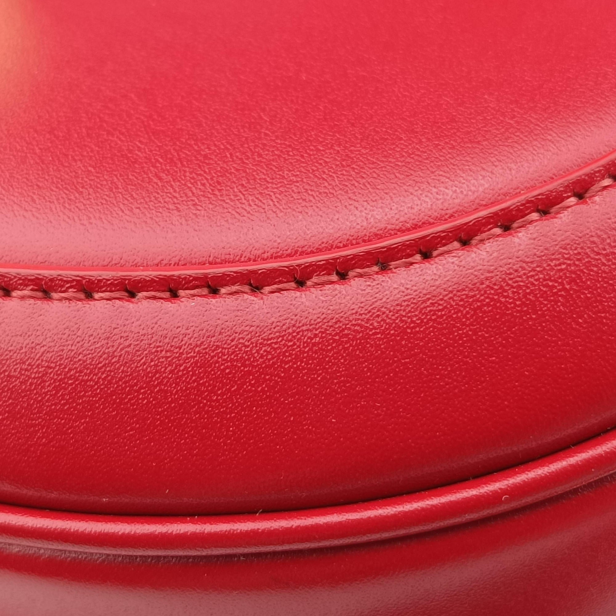 Small Besace 16 Red Leather U-SL-1109スモール ブザス 16セーズ レッド レザー U-SL-1109