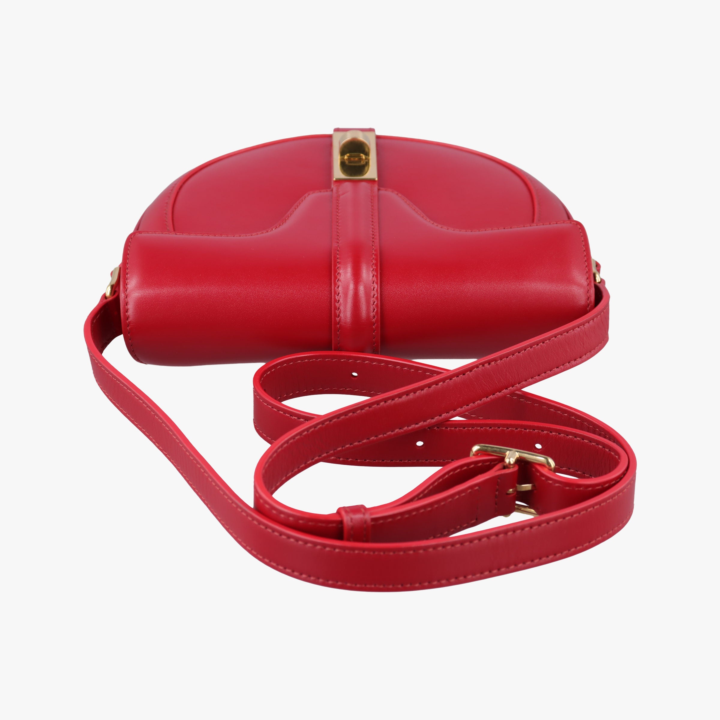 Small Besace 16 Red Leather U-SL-1109スモール ブザス 16セーズ レッド レザー U-SL-1109