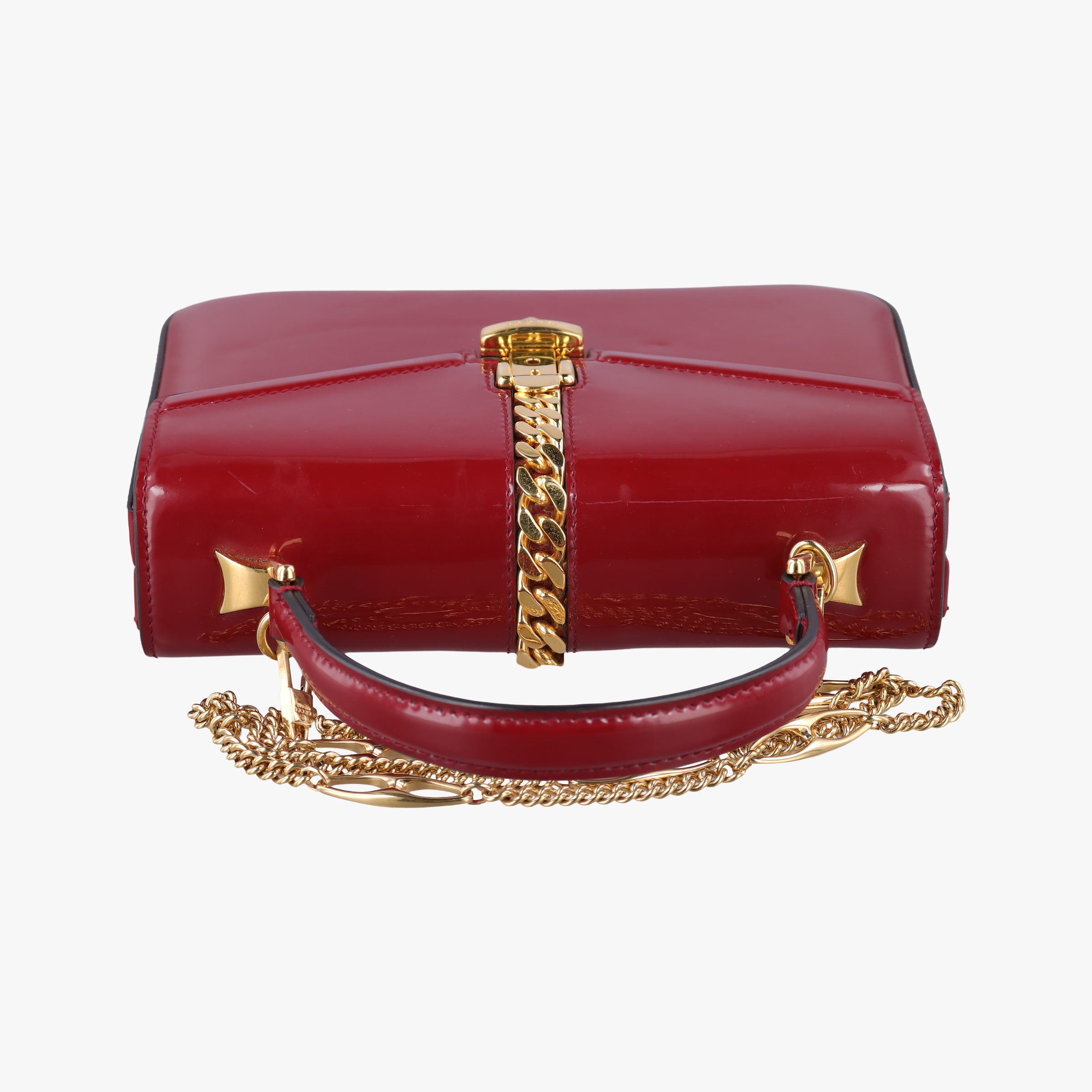 Sylvie Red Patent Leather 589479 E030331707シルヴィ レッド パテント 589479 E030331707