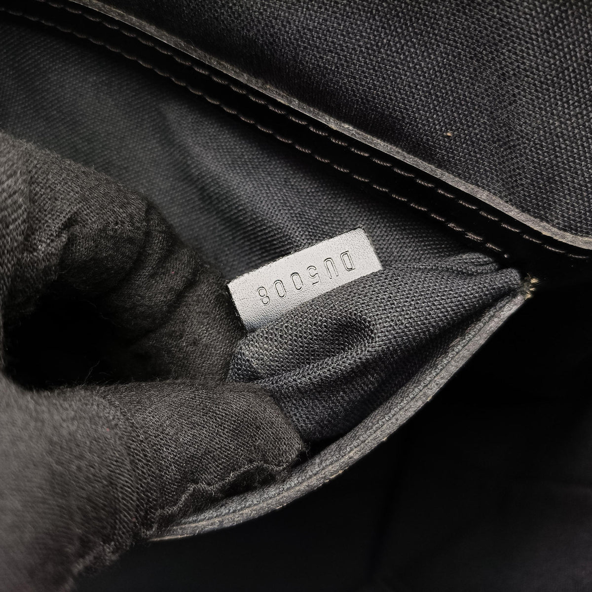 Secondhand Louis Vuitton Tadao Graphite Damier Graphite N41259 handbag | stylenewstar