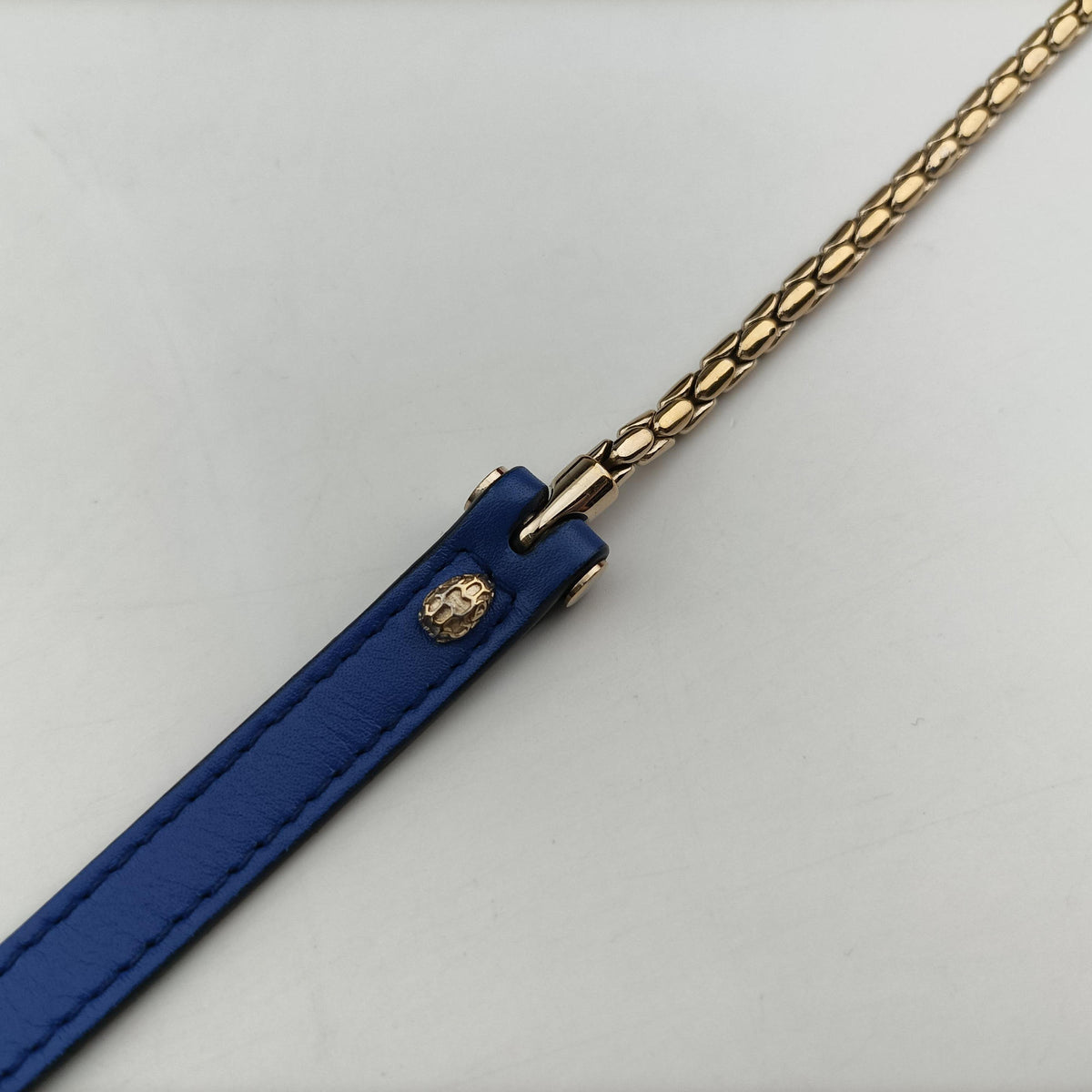 SERPENTI FOREVER Blue leather RP.F14.37597セルペンティ フォーエバー ブルー レザー RP.F14.37597