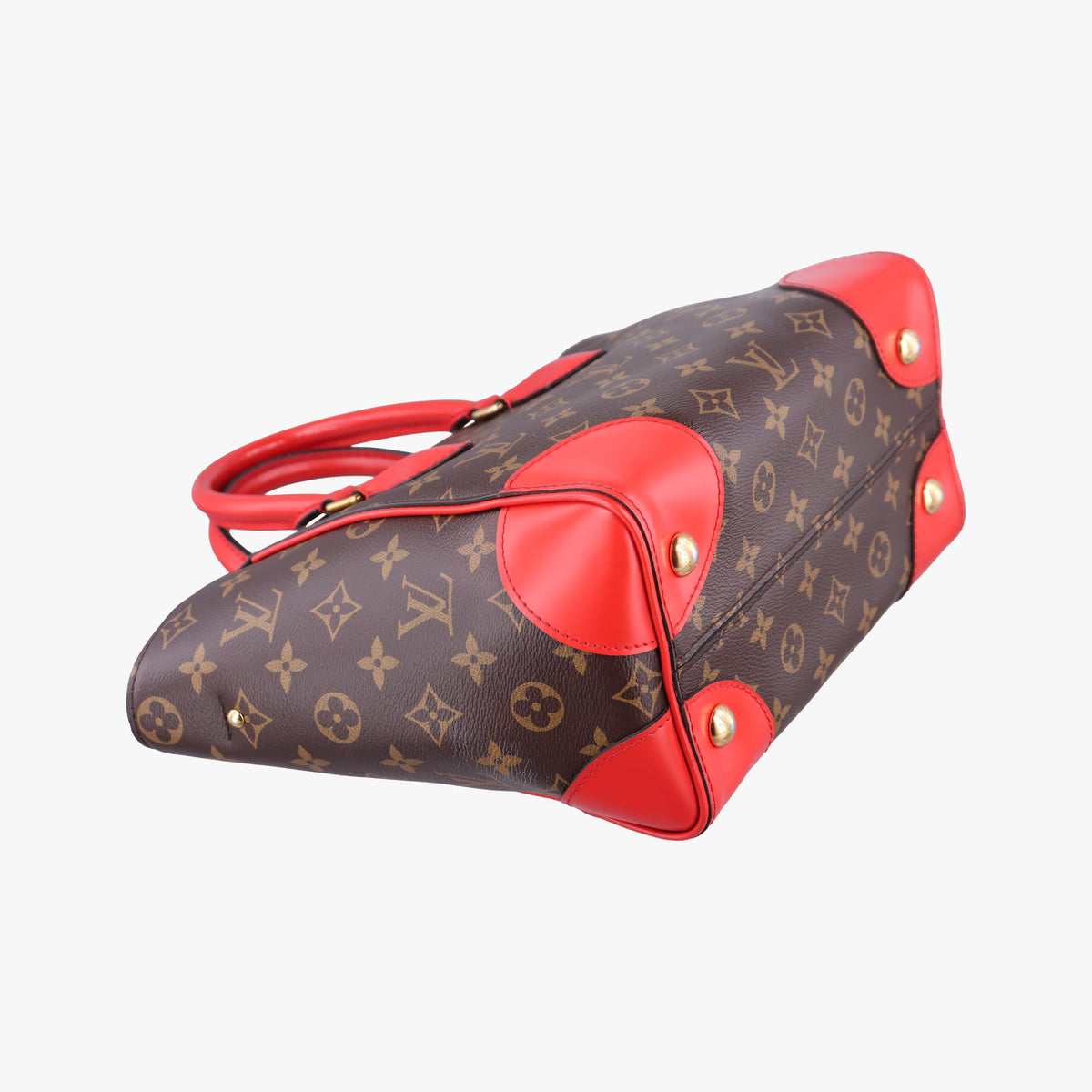 PHENIX PM brown×COQUELICOT Monogram Canvas×calf leather M41537 CA1126フェニックスPM モノグラム/ブラウン×コクリコ モノグラムキャンバス×カーフレザー M41537 CA1126