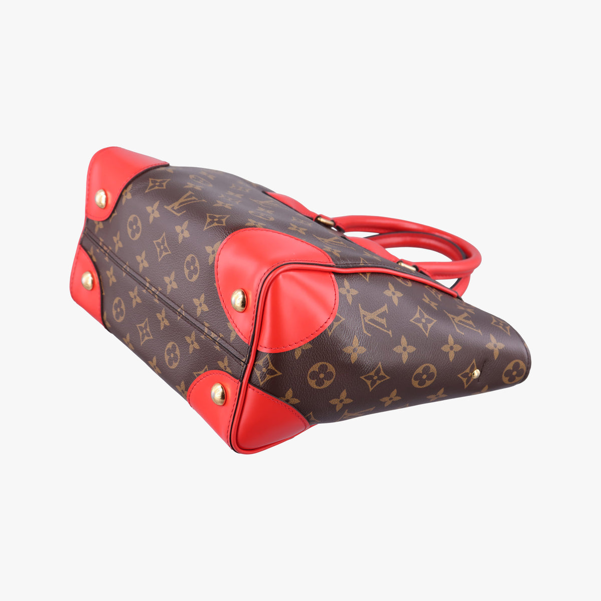 PHENIX PM brown×COQUELICOT Monogram Canvas×calf leather M41537 CA1126フェニックスPM モノグラム/ブラウン×コクリコ モノグラムキャンバス×カーフレザー M41537 CA1126