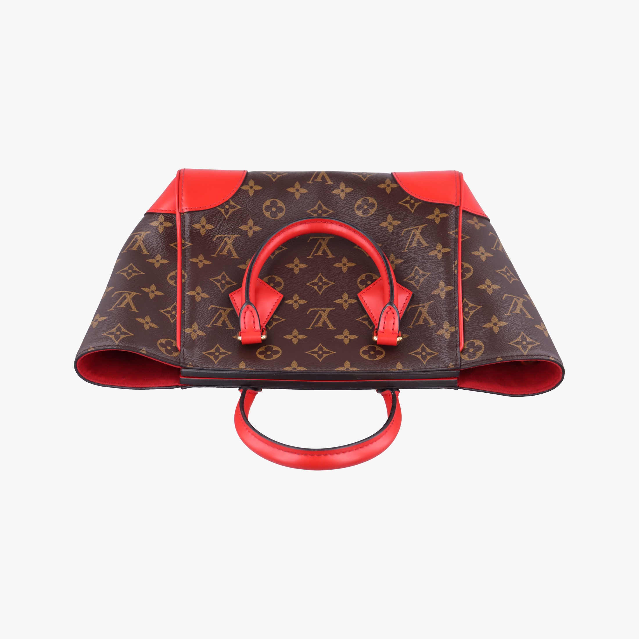 PHENIX PM brown×COQUELICOT Monogram Canvas×calf leather M41537 CA1126フェニックスPM モノグラム/ブラウン×コクリコ モノグラムキャンバス×カーフレザー M41537 CA1126