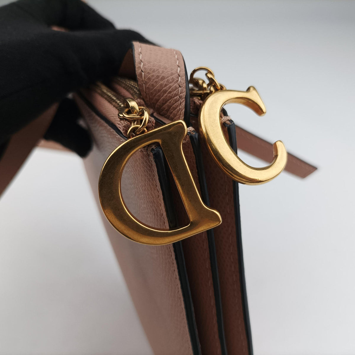 Pre-owned Christian Dior Saddle Pink Leather shoulderbag | stylenewstar
