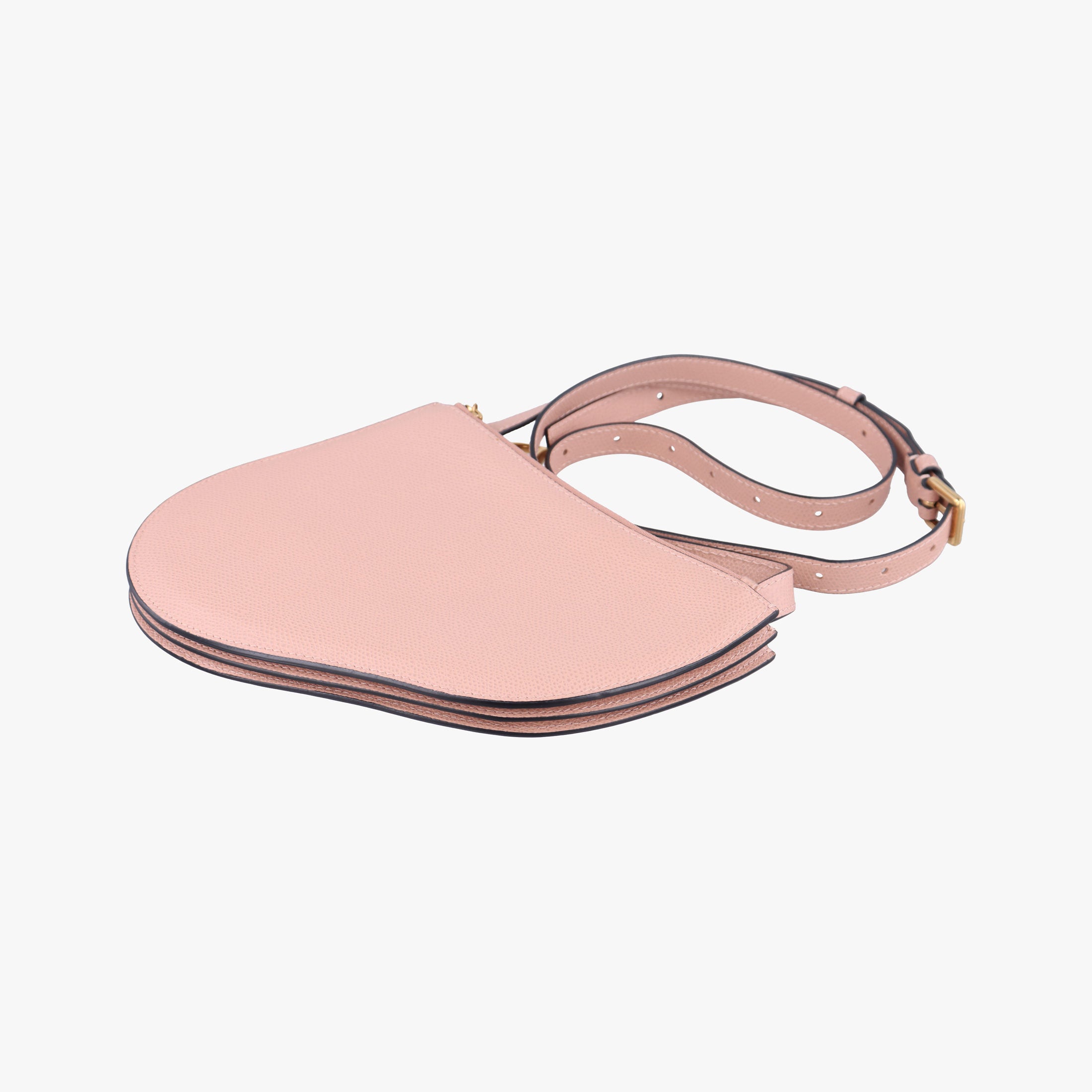 Pre-owned Christian Dior Saddle Pink Leather shoulderbag | stylenewstar