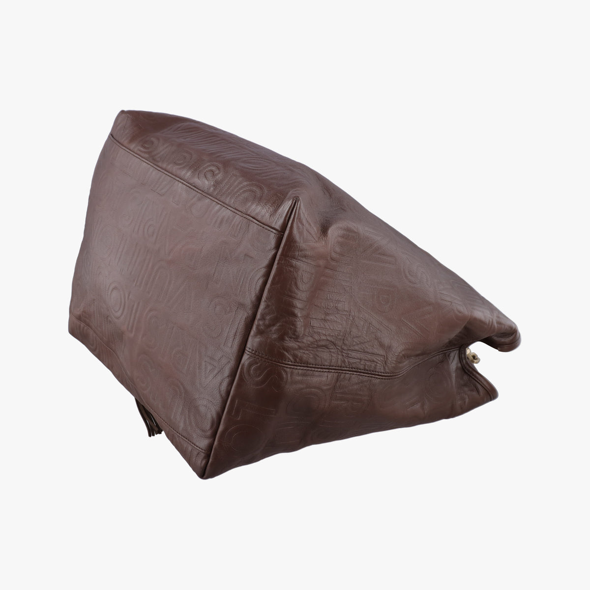 Secondhand Louis Vuitton Whisper Moka Monogram Paris Souple Leather M95828 shoulderbag | stylenewstar