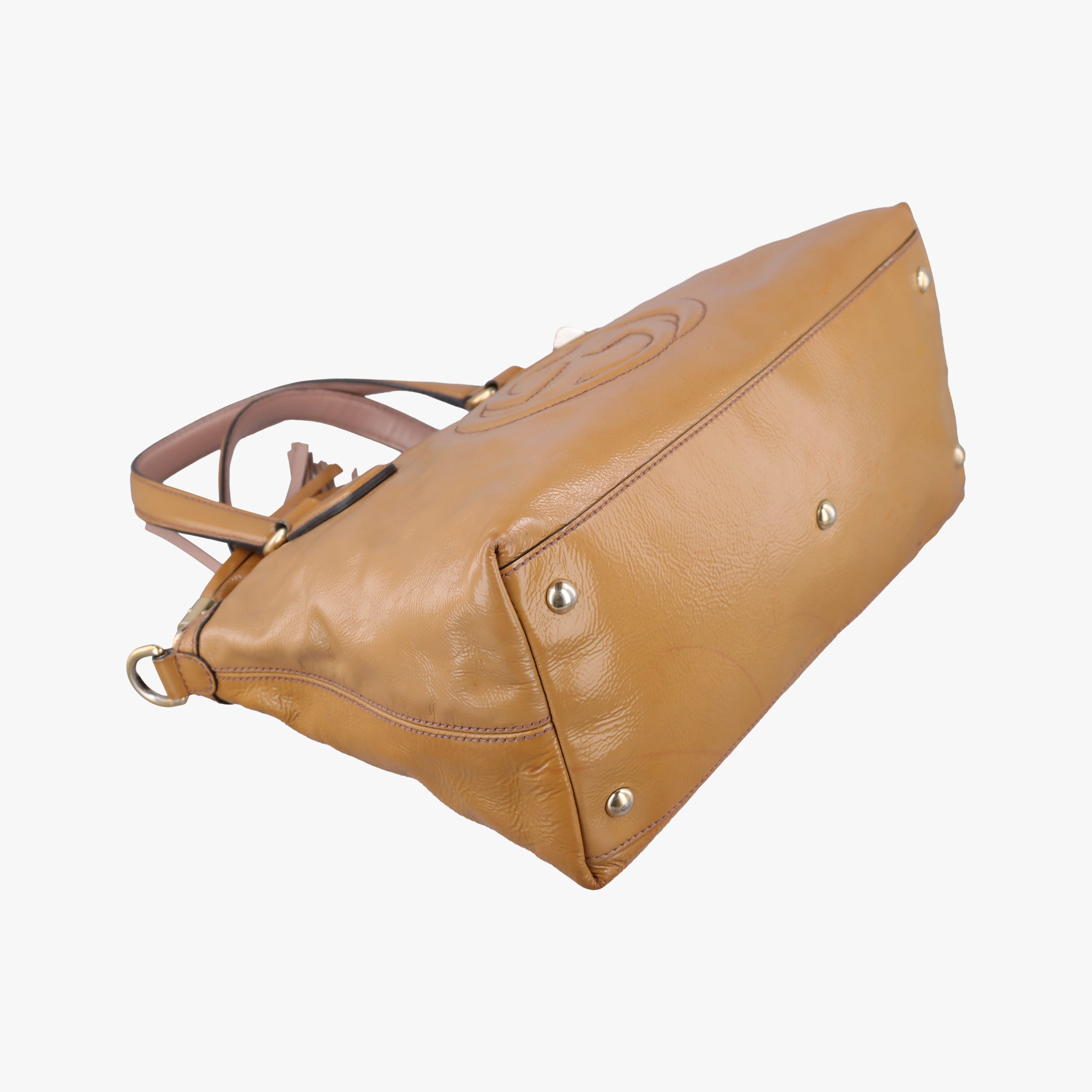 Soho Beige Patent Leather 308362 E015992340ソーホー ベージュ パテント 308362 E015992340