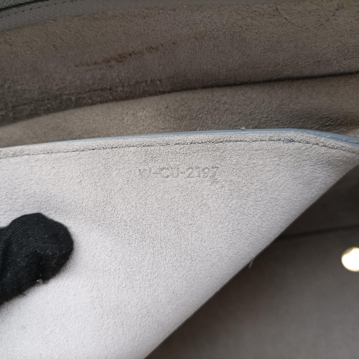 Belt Mini Grey Leather W-CU-2197ベルトミニ グレー レザー W-CU-2197