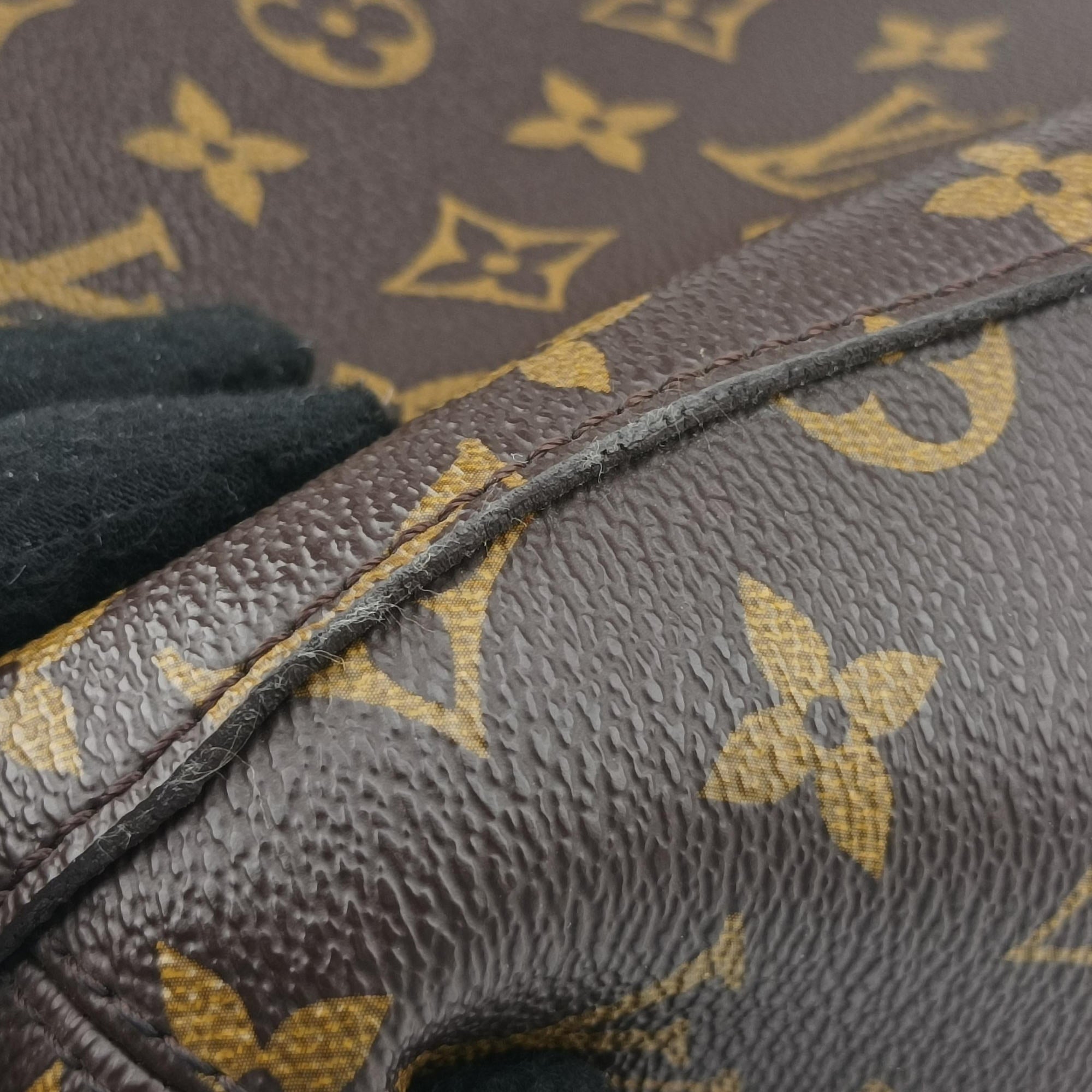 Pre-owned Louis Vuitton MONTAIGNE MM Brown Monogram Canvas M41056 shoulderbag | stylenewstar