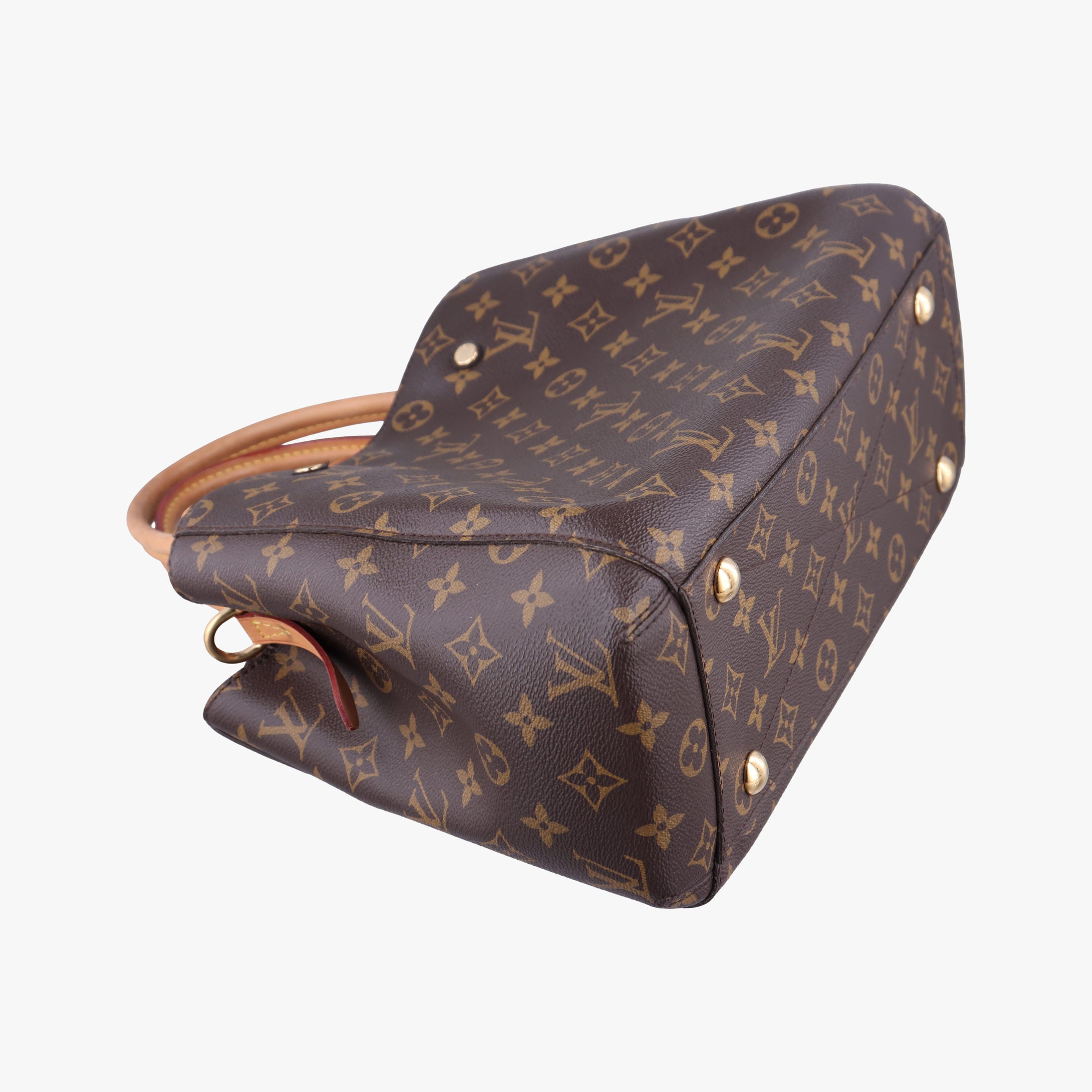 Pre-owned Louis Vuitton MONTAIGNE MM Brown Monogram Canvas M41056 shoulderbag | stylenewstar