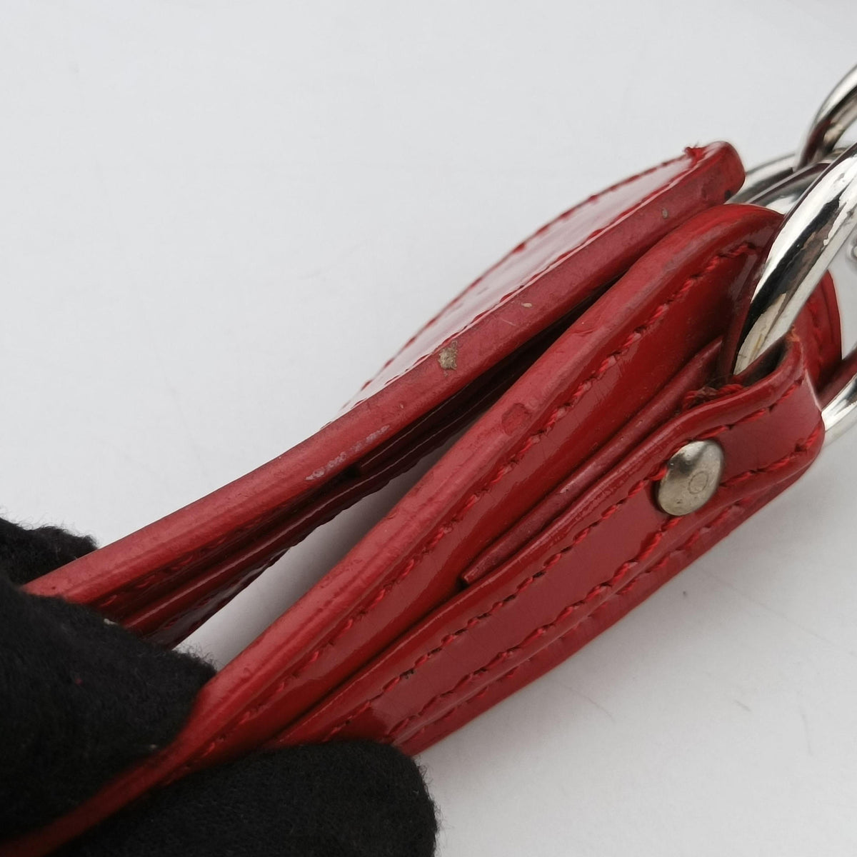Soft Lady Dior INTRECCIATO Tote Red lambskin 01-RU-0058ソフト レディディオール イントレチャート トート レッド ラムスキン 01-RU-0058