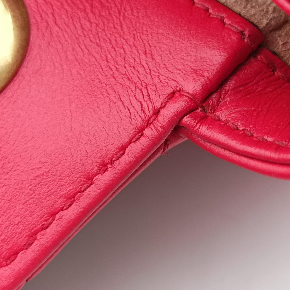 GG Marmont Red Leather 446744 C028395167GGマーモント レッド レザー 446744 C028395167