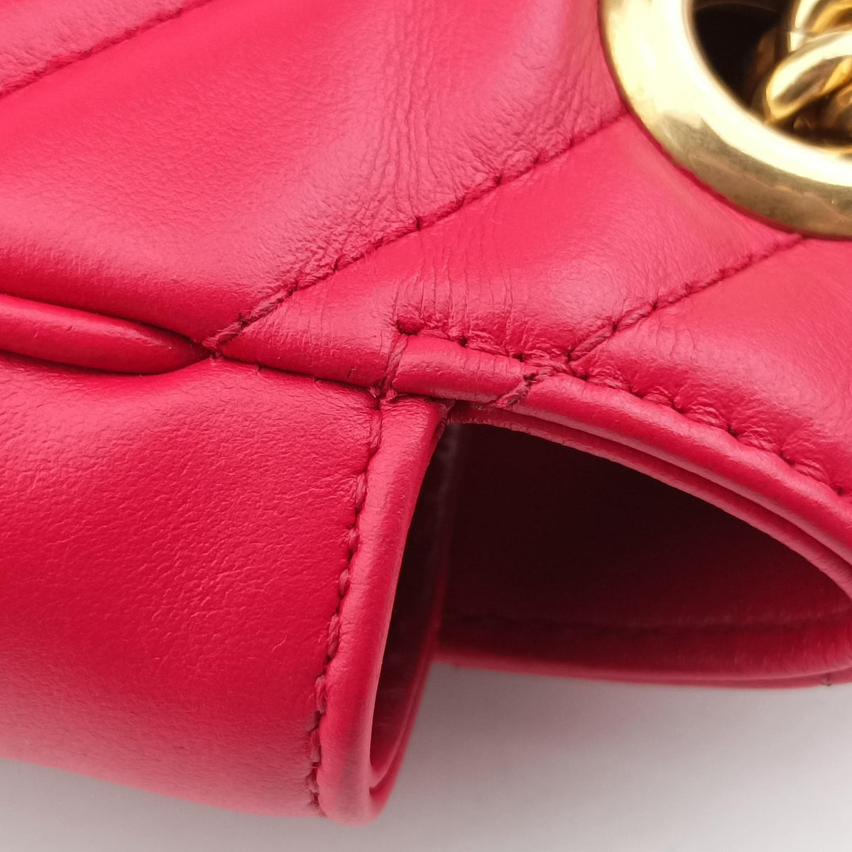 GG Marmont Red Leather 446744 C028395167GGマーモント レッド レザー 446744 C028395167