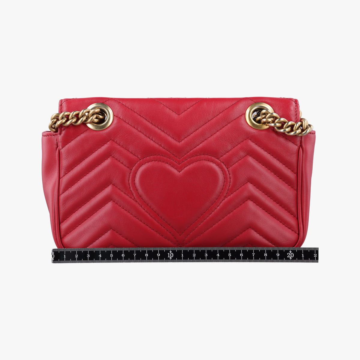 GG Marmont Red Leather 446744 F031913403GGマーモント レッド レザー 446744 F031913403