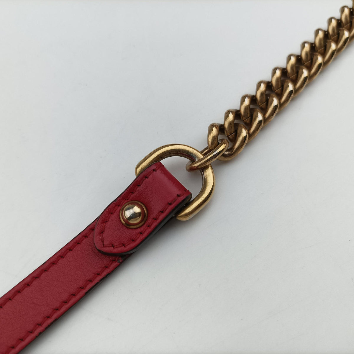 GG Marmont Red Leather 446744 F031913403GGマーモント レッド レザー 446744 F031913403