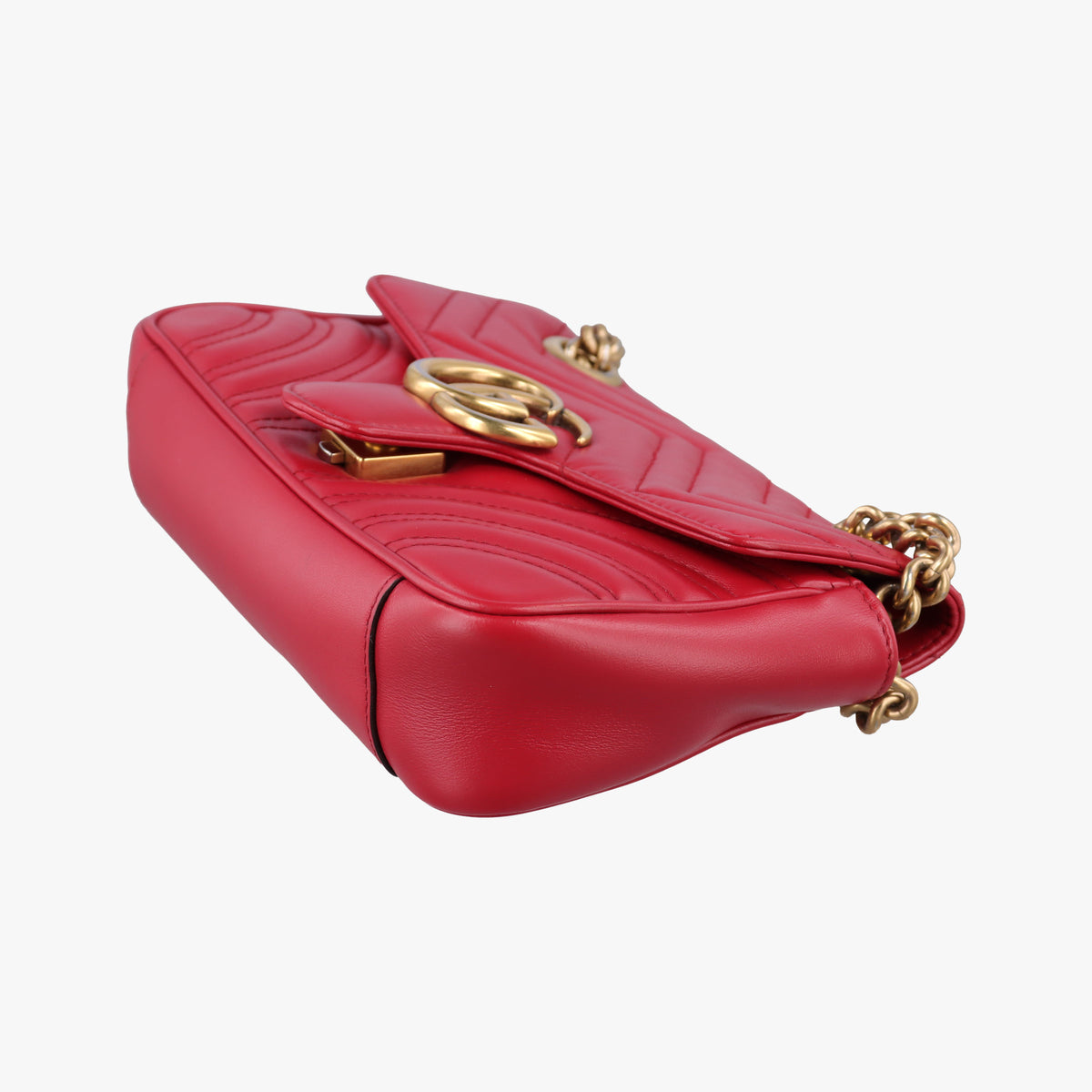 GG Marmont Red Leather 446744 F031913403GGマーモント レッド レザー 446744 F031913403