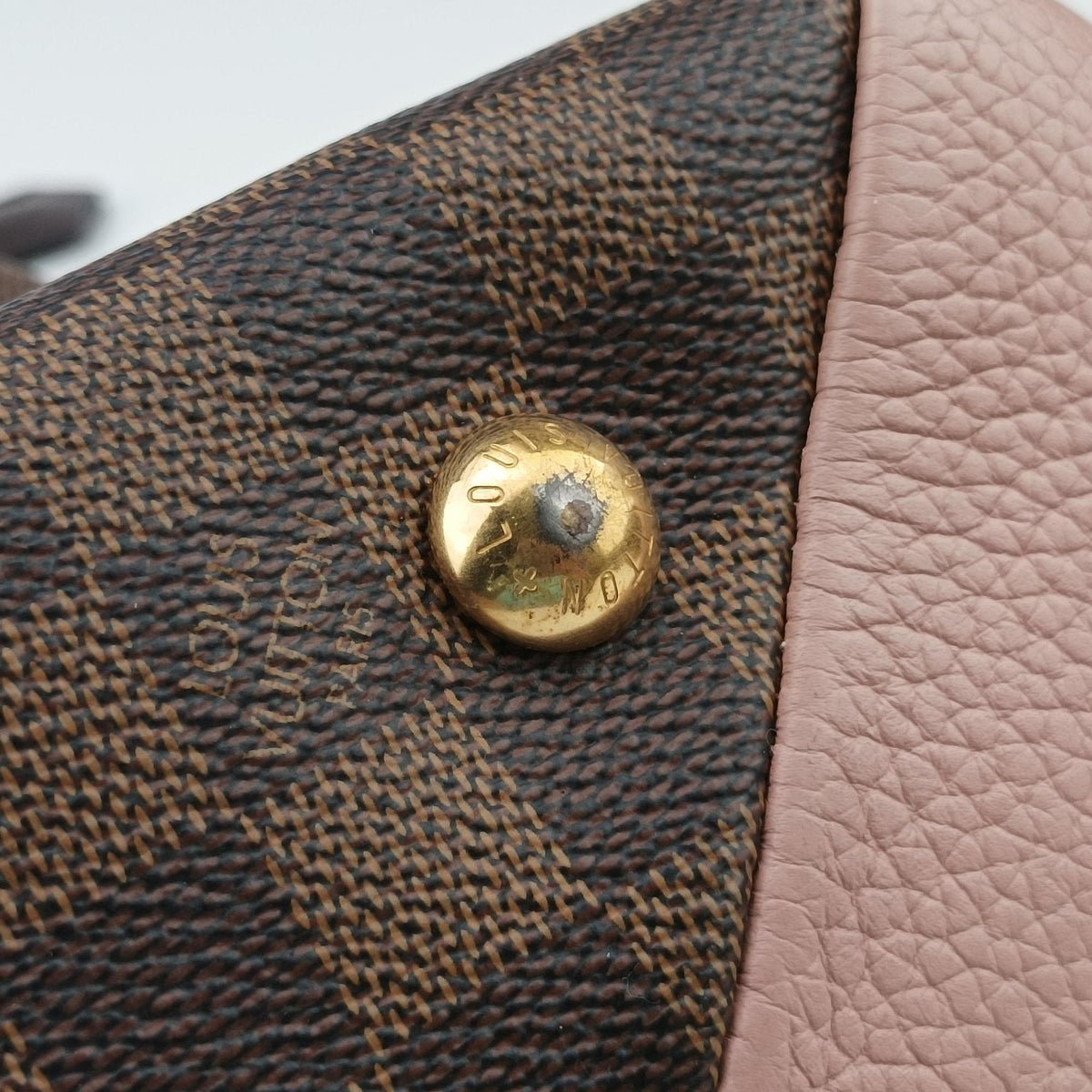 Brittany EBENE×Magnolia Damier Canvas×calf leather N41674 MI4186ブリタニー エベーヌ×マグノリア ダミエキャンバス×カーフレザー N41674 MI4186