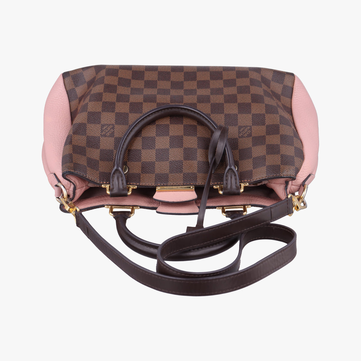 Brittany EBENE×Magnolia Damier Canvas×calf leather N41674 MI4186ブリタニー エベーヌ×マグノリア ダミエキャンバス×カーフレザー N41674 MI4186
