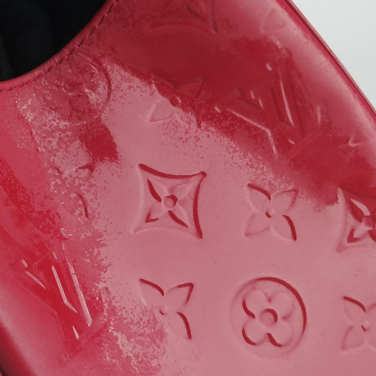 Pre-owned Louis Vuitton Brea MM ROSE INDIEN Vernis M91798 shoulderbag | stylenewstar