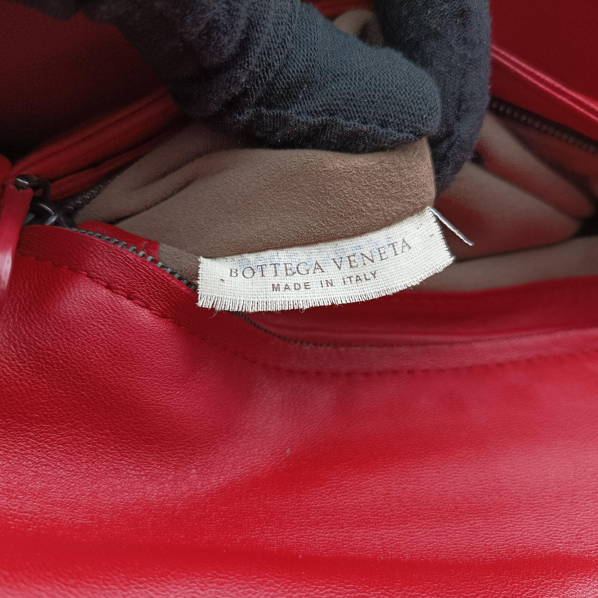 Intrecciato Olimpia Red lambskin B06213843Yイントレチャート オリンピア レッド ラムスキン B06213843Y