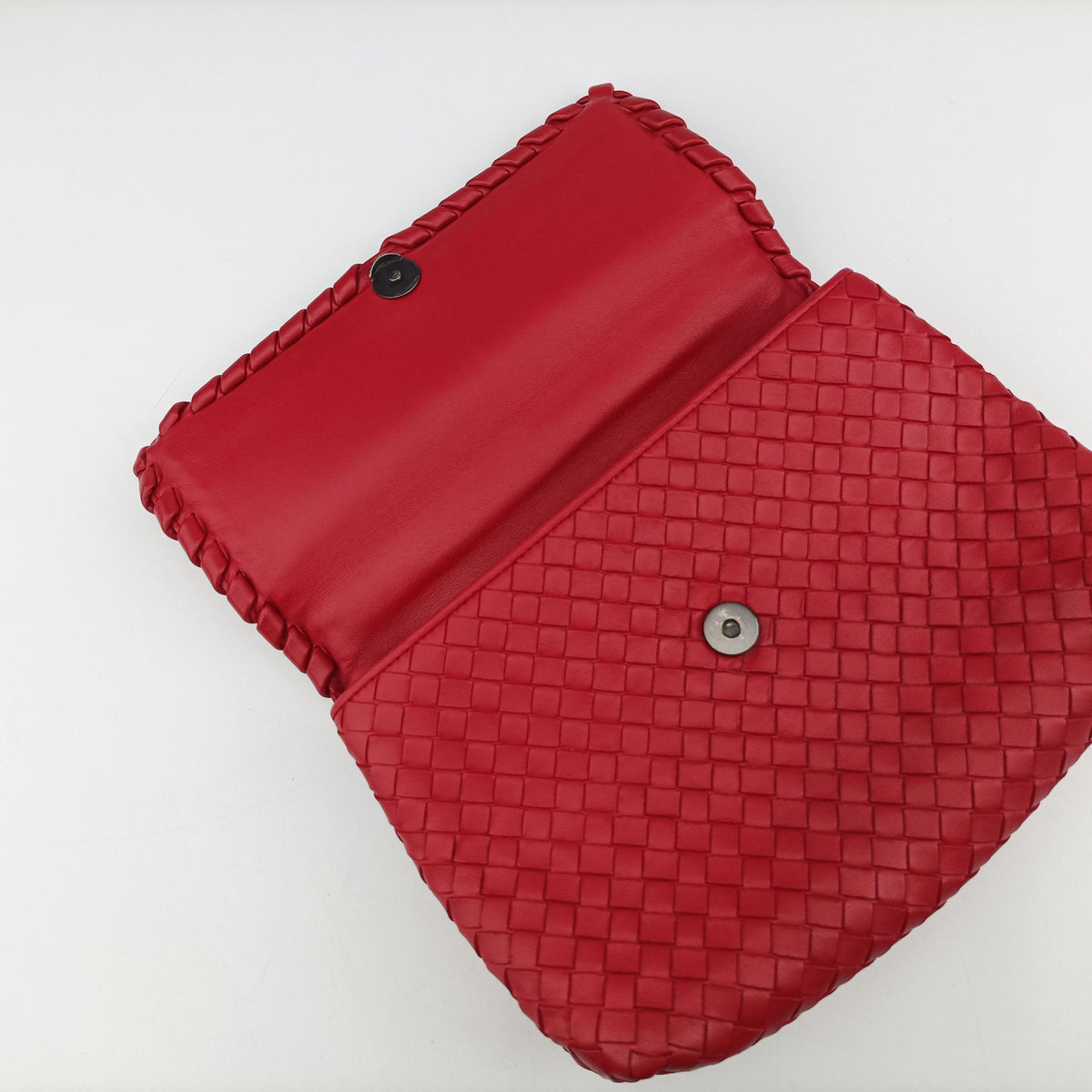 Intrecciato Olimpia Red lambskin B06213843Yイントレチャート オリンピア レッド ラムスキン B06213843Y