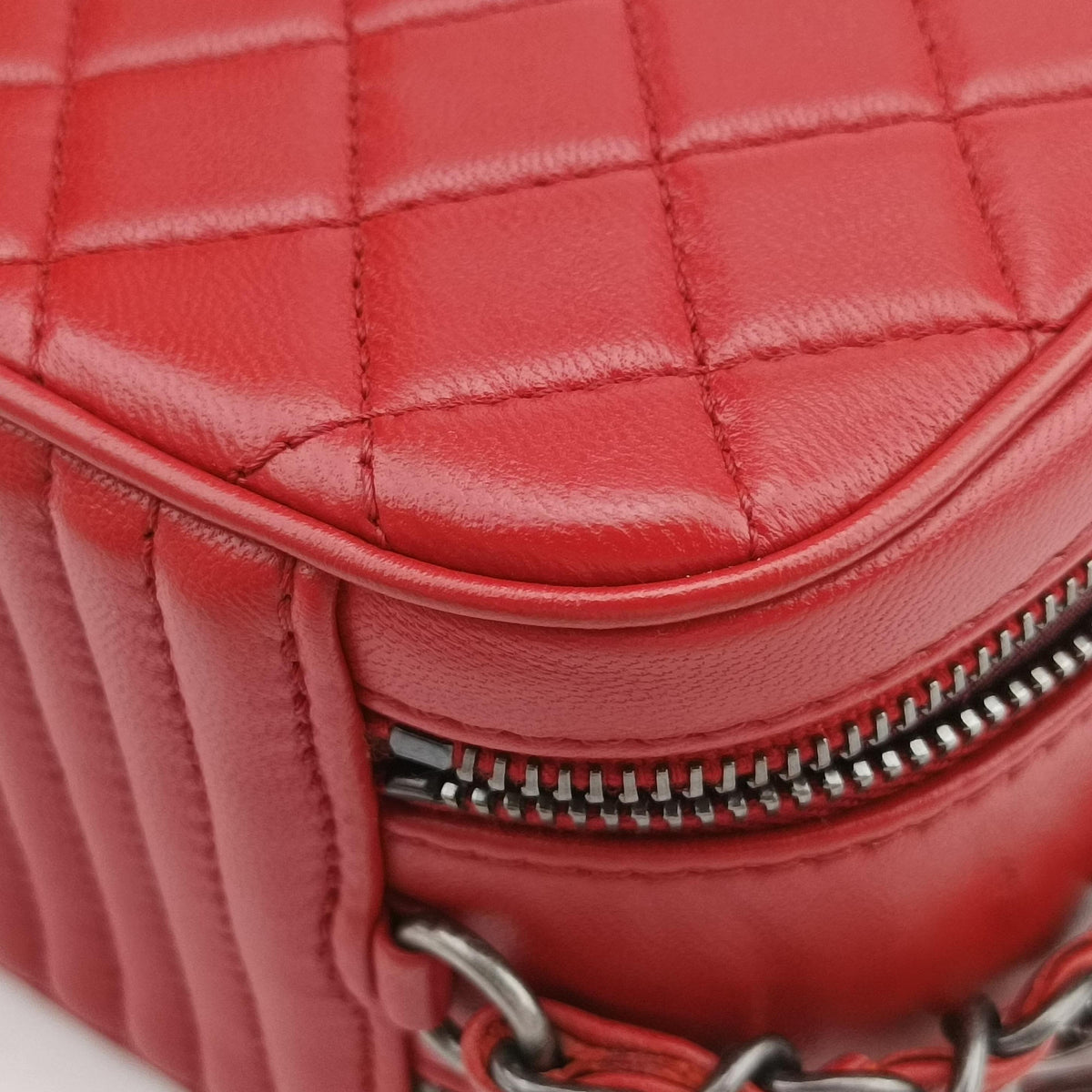 Coco Boy Camera Case Red lambskin A92655 20628491ココボーイ カメラケース レッド ラムスキン A92655 20628491